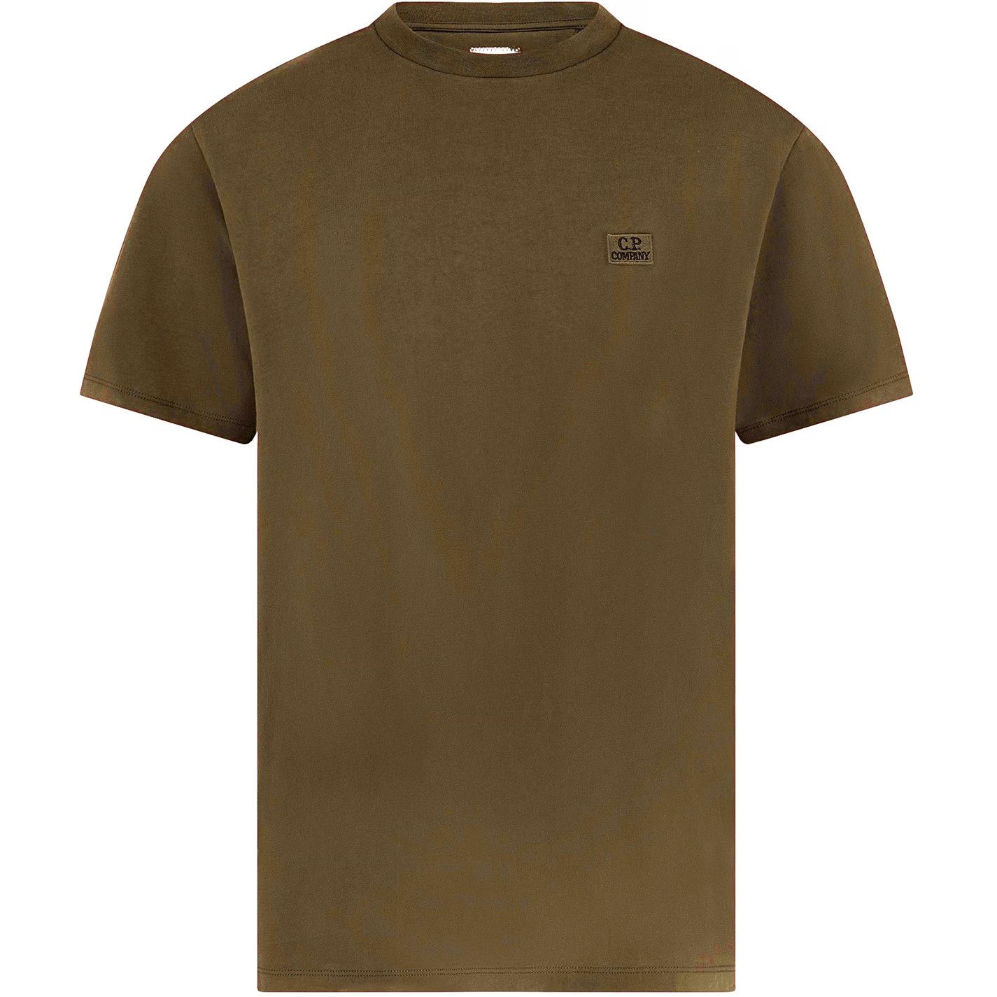 C.P. Company o1g2r1mq0426 Jersey T-Shirt in Green Size US M / EU 48-50 / 2 - 1 Thumbnail