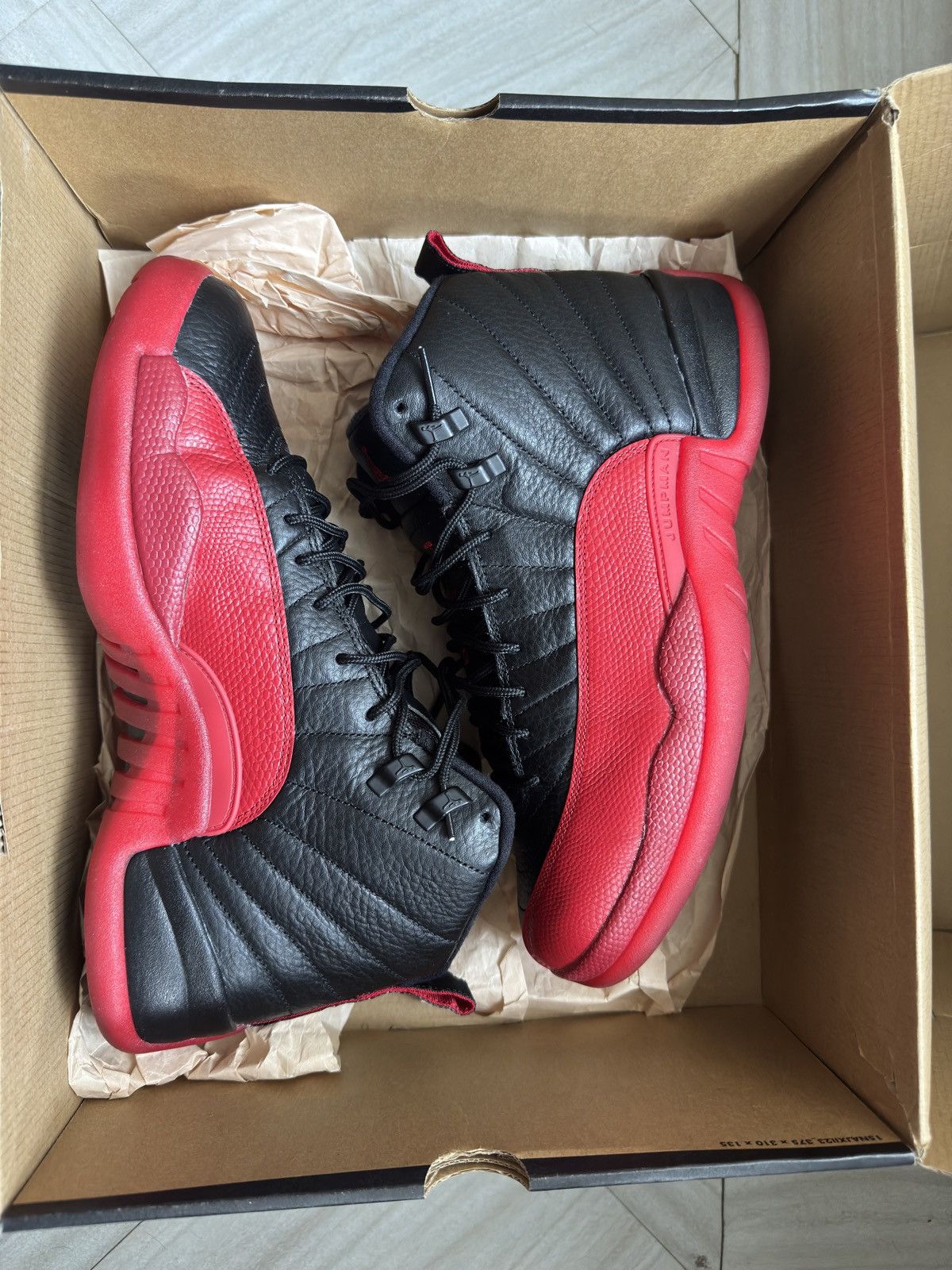 Jordan Brand × Nike Jordan 12 Flu Game Size US 11 / EU 44 - 4 Thumbnail