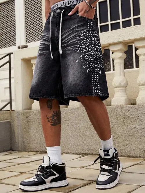 Japanese Brand × Vintage VINTAGE Y2K RETRO washed jorts shorts DRIP Size US 36 / EU 52 - 1 Thumbnail