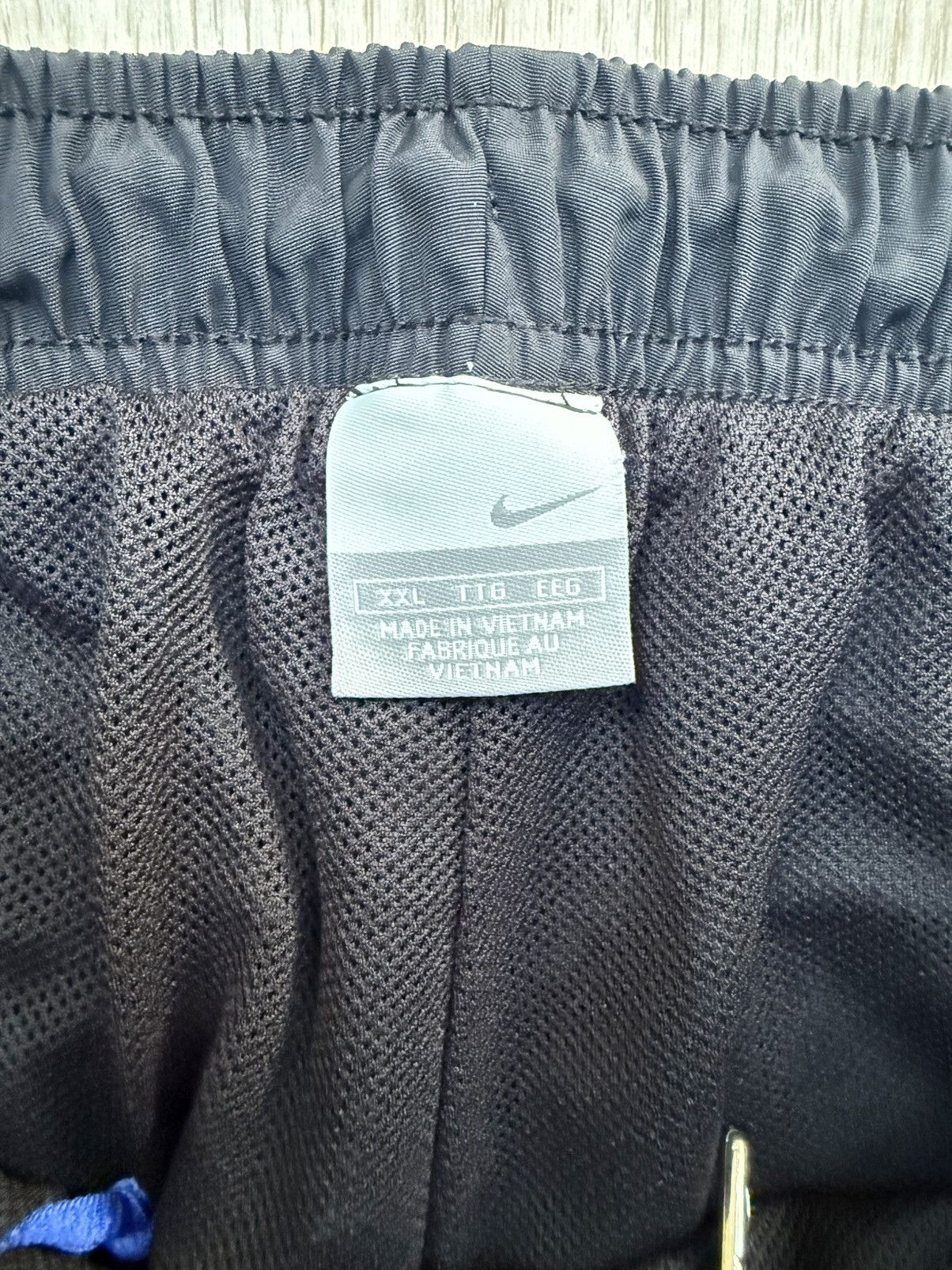 Nike VTG Nike Lined Track Windbreaker Pant XXL Blue Y2K Size US 38 / EU 54 - 2 Thumbnail