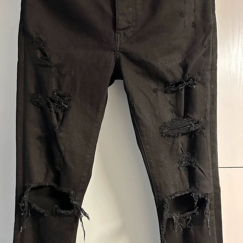 Amiri Amiri Authentic jeans that destroy both knees -DMC-2508 Size US 29 - 4 Thumbnail