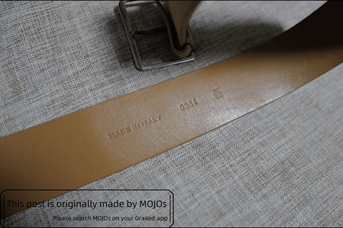 Dior Sz 85 Dior Homme 04AW VOTC Runway Suede Belt Size ONE SIZE - 5 Thumbnail