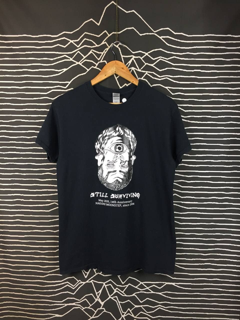 Japanese Brand Nakano Moonstep Tokyo 14th Anniversary Still Surviving Tee Size US M / EU 48-50 / 2 - 2 Thumbnail
