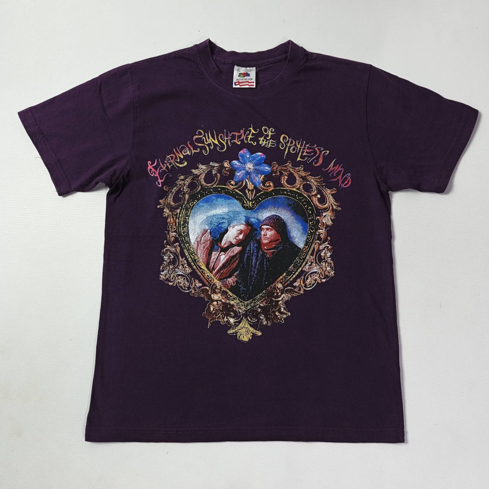 eternal sunshine of spotless mind purple tshirt size L