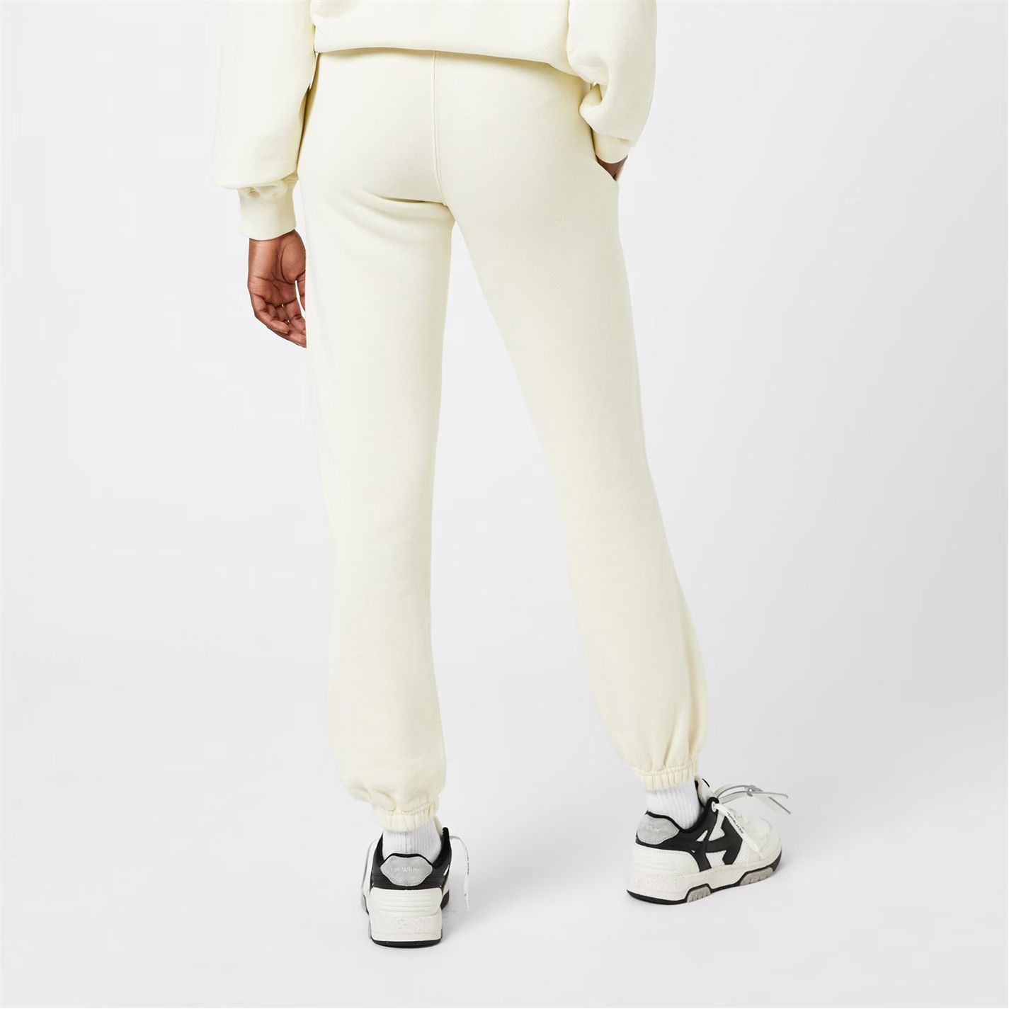 Off-White o1g2r1mq1224 Sweatpant in Off White Size 31" - 4 Thumbnail