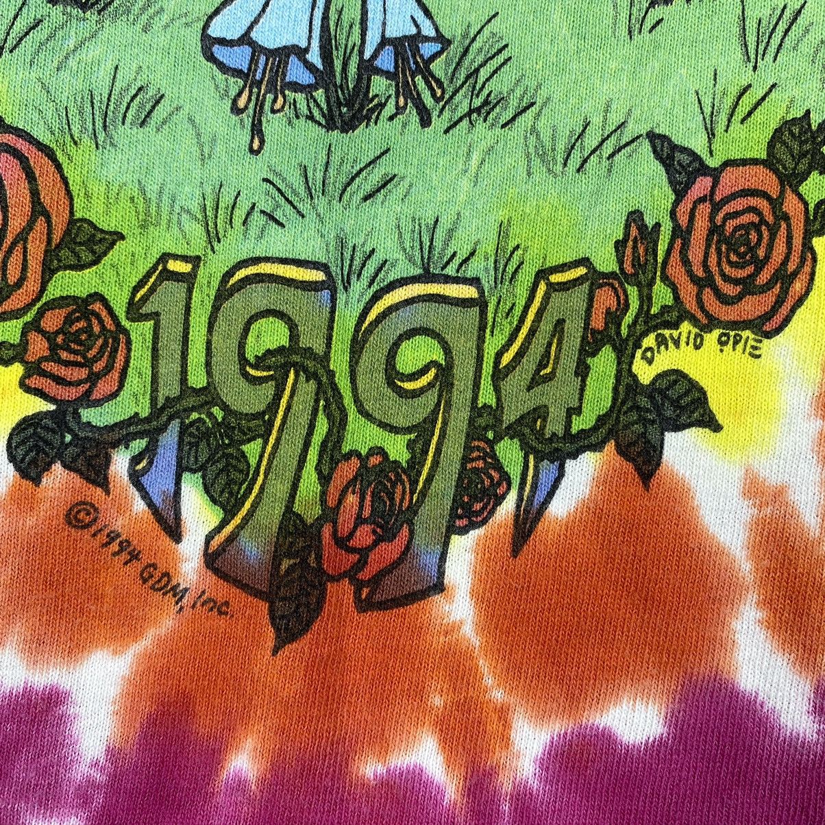 Band Tees VINTAGE 1994 GRATEFUL DEAD SUMMER TOUR LIQUID BLUE TEE Size US S / EU 44-46 / 1 - 11 Thumbnail