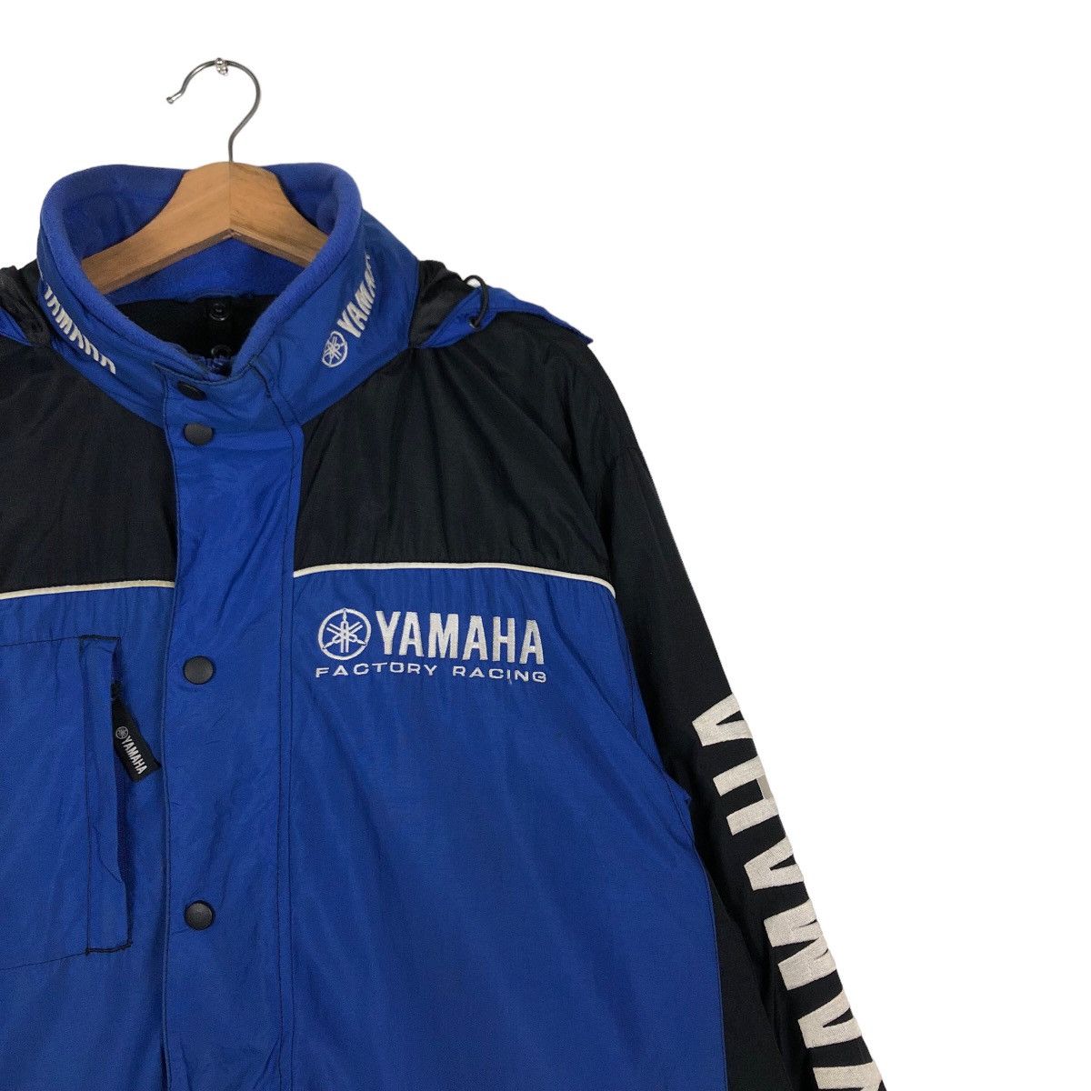 Japanese Brand 🔥Vintage Biker Jacket Yamaha Big Logo Spell Out Racing Wear Size US M / EU 48-50 / 2 - 6 Thumbnail