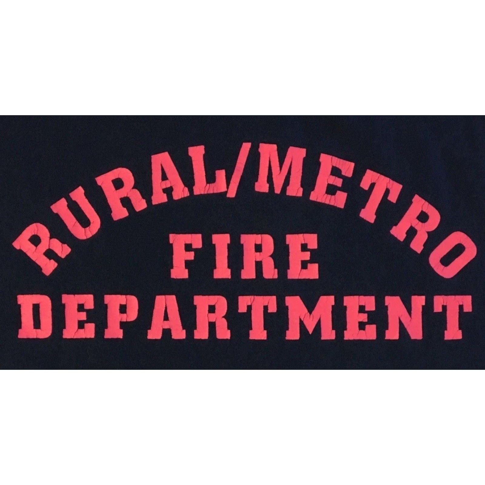 Vintage VINTAGE Rural/Metro Fire Dept Faded Shirt XXL Arizona Fighter Cop Biker Grunge 90s Size US XXL / EU 58 / 5 - 3 Thumbnail