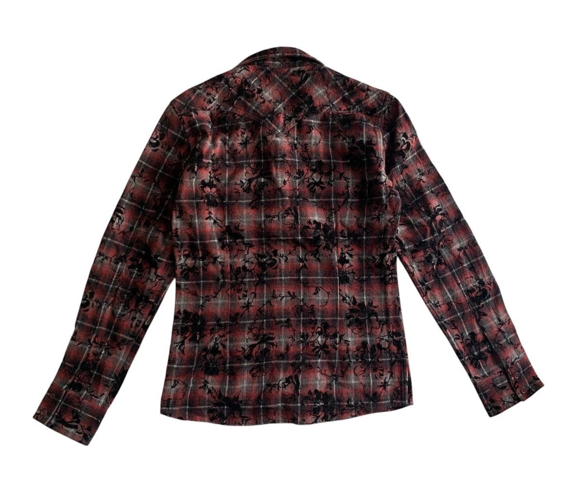 Tornado Mart Tornado mart flower women flannel shirts Size M / US 6-8 / IT 42-44 - 2 Thumbnail