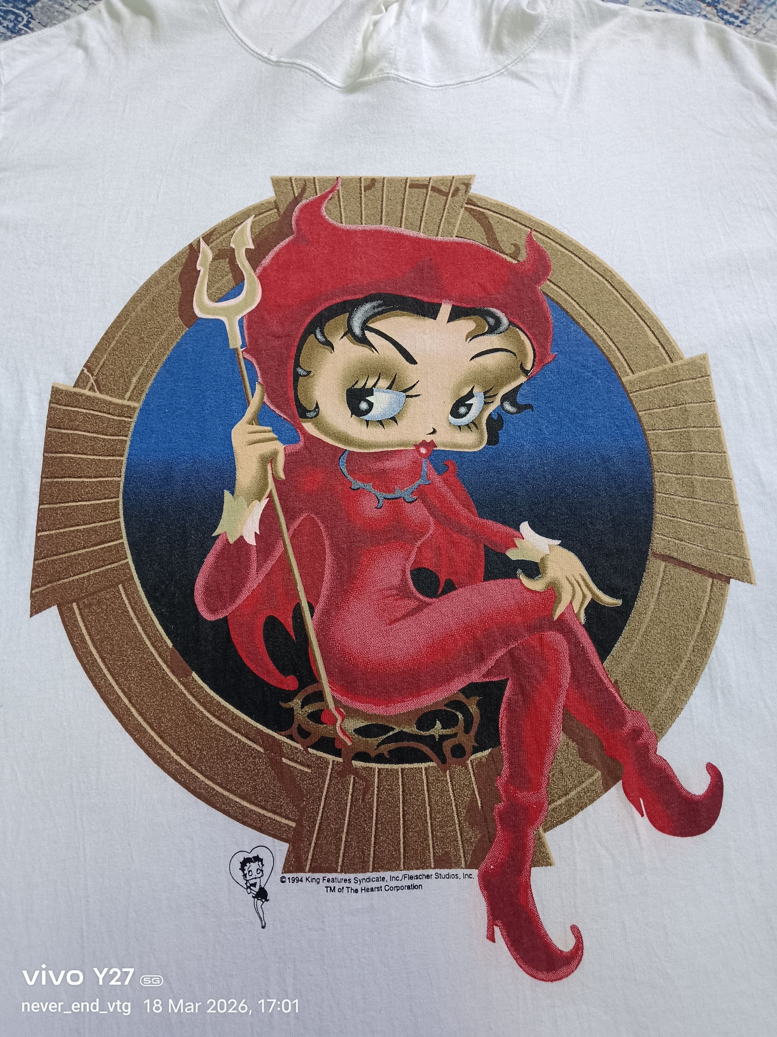 Vintage Vintage Betty Boop Size US L / EU 52-54 / 3 - 2 Thumbnail