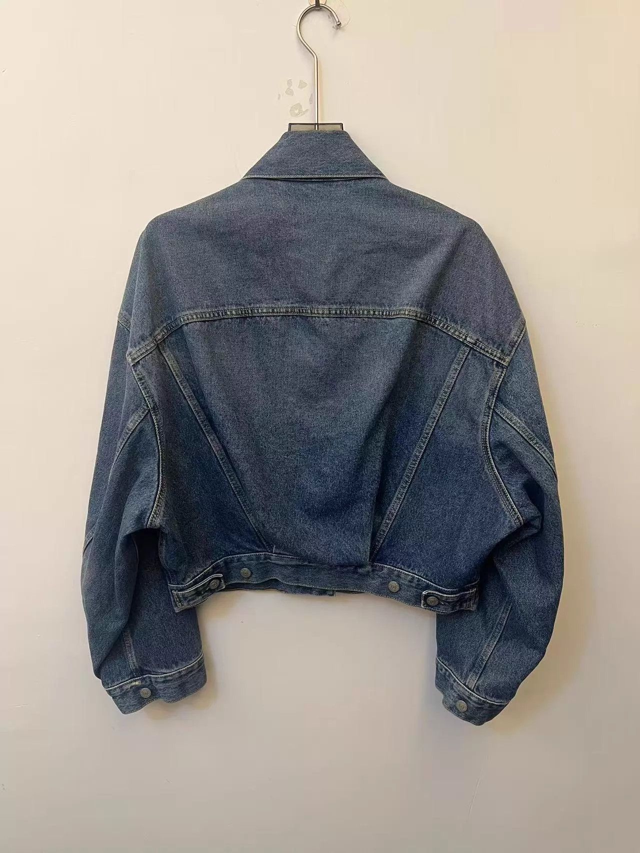 Acne Studios Acne FW21 Denim Jacket Women's Blue Vintage Relaxed Wash 34 Size XS / US 0-2 / IT 36-38 - 2 Thumbnail