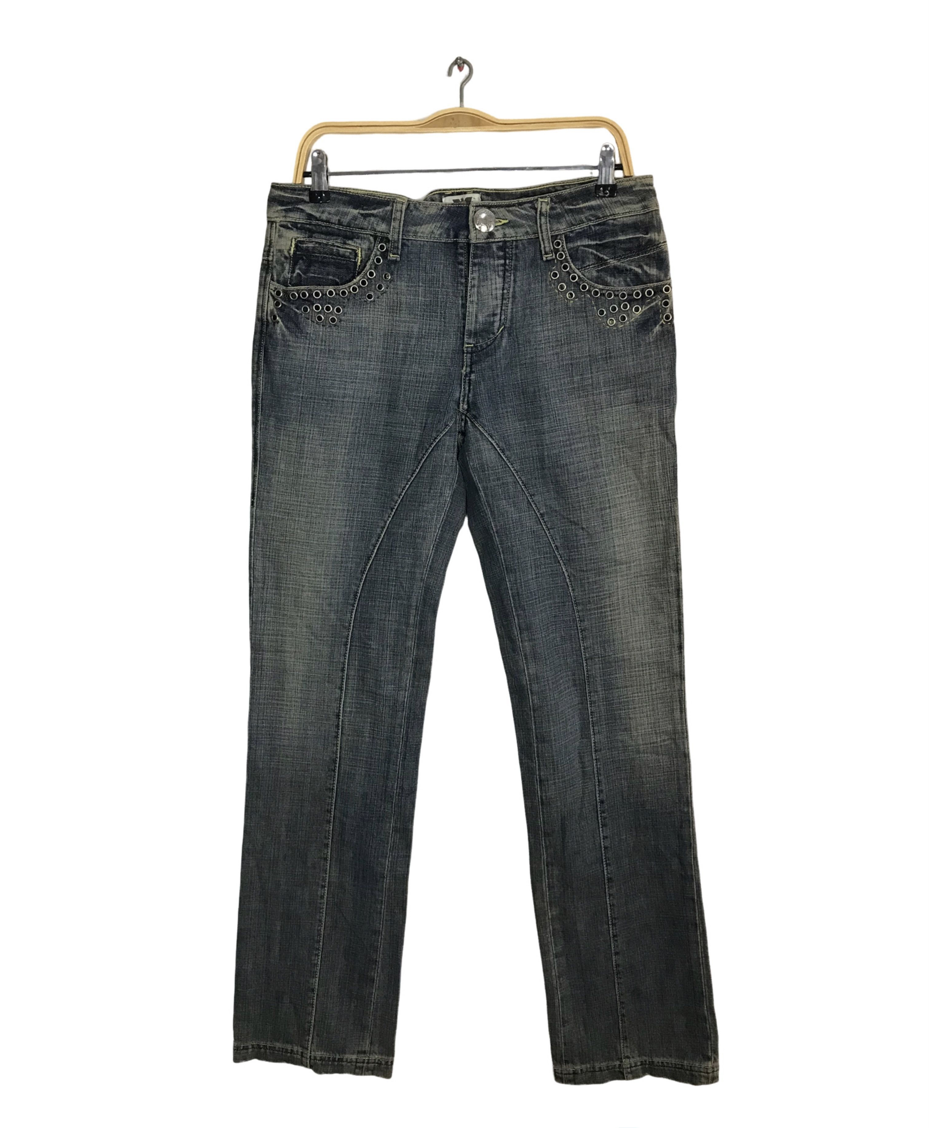Antik Denim Hype Antik Denim Indigo Denim Jeans Buttonfly Fits 30-32 Size US 32 / EU 48 - 2 Thumbnail