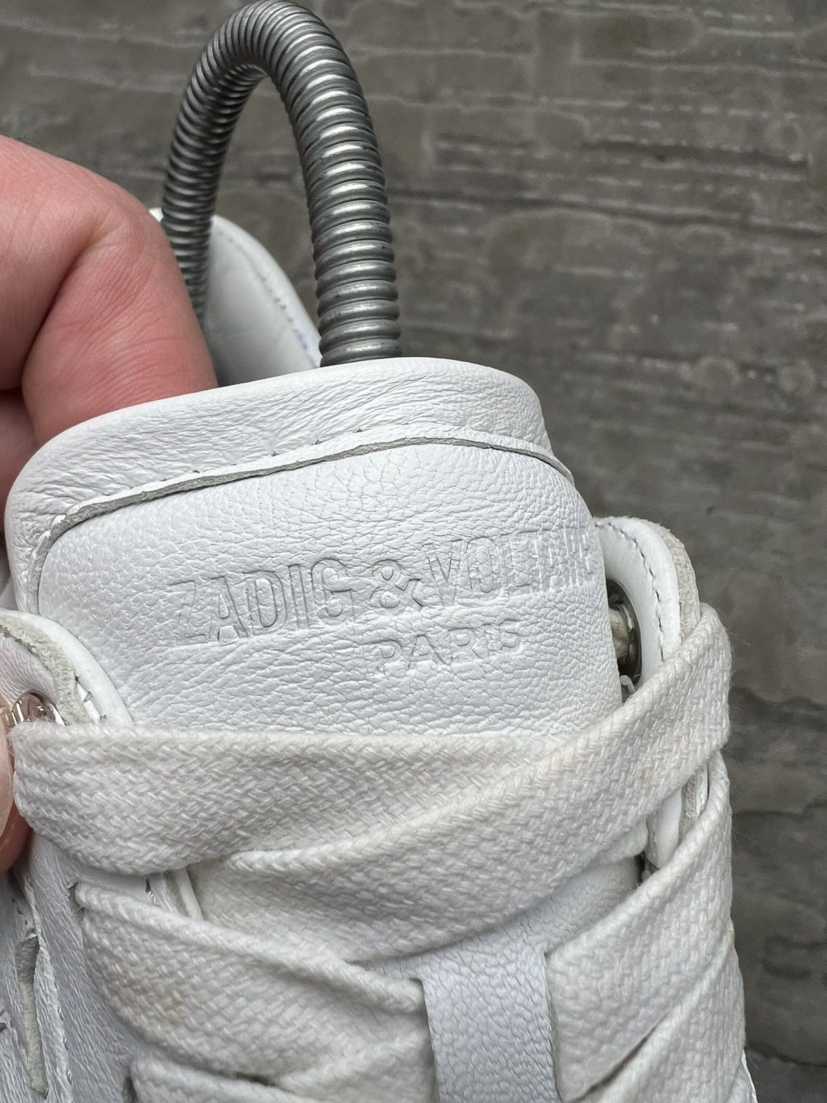 Zadig & Voltaire Zadig & Voltaire low-top sneakers hype leather luxury Size US 6 / IT 36 - 4 Thumbnail