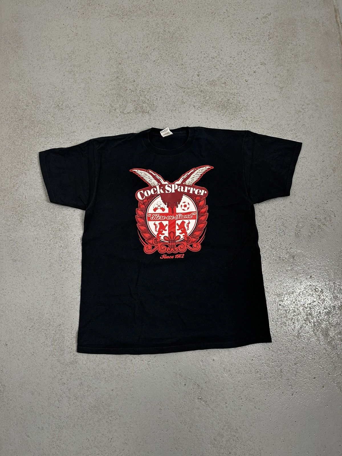 Band Tees Vintage 2007 Cock Sparrer Here We Stand Rock T-Shirt Size US XL / EU 56 / 4 - 1 Thumbnail