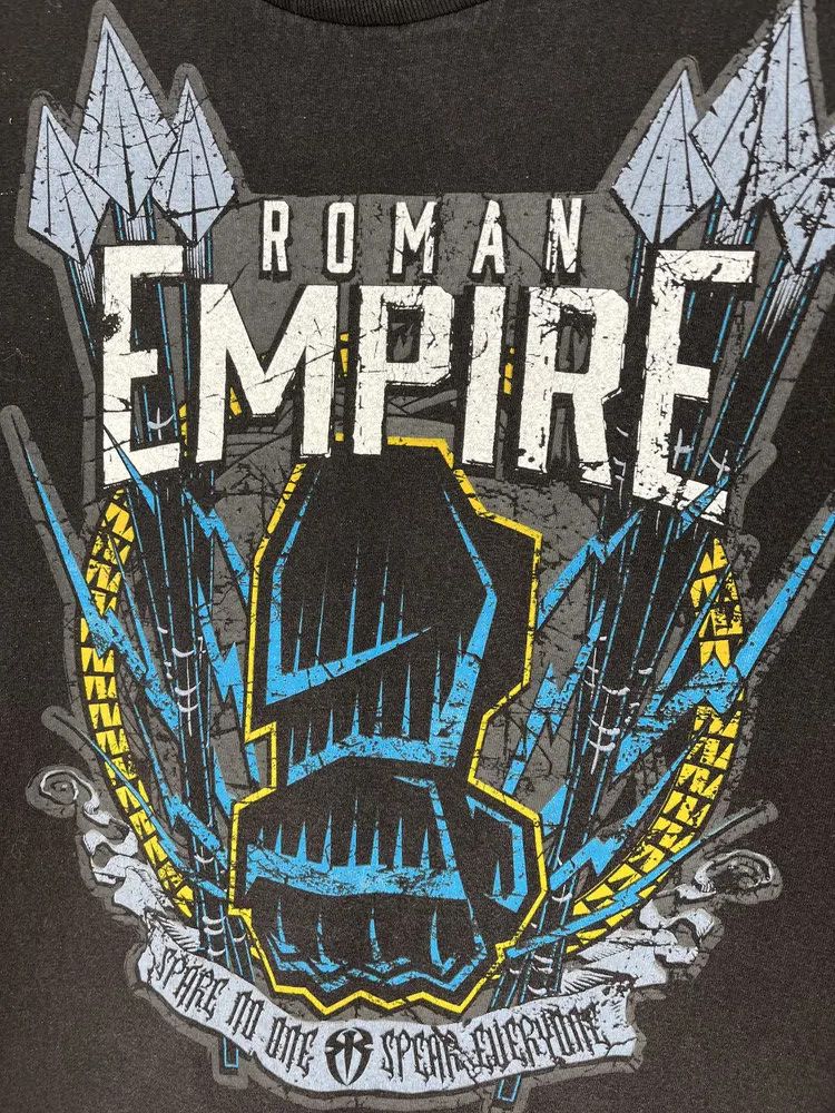 Vintage WWE T-Shirt “Roman Empire” Wreslting WWF Size US XL / EU 56 / 4 - 6 Thumbnail