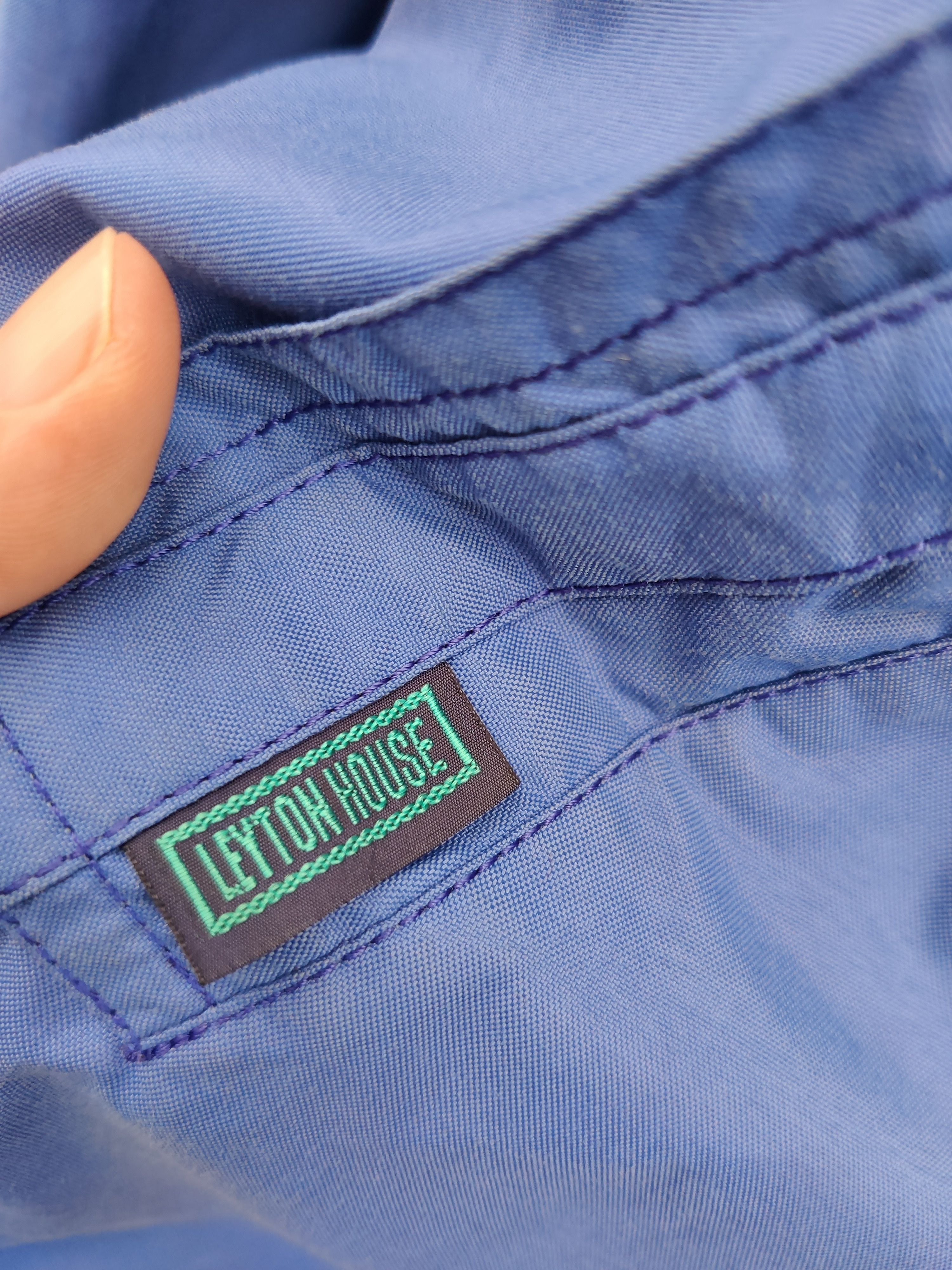 Japanese Brand Vintage Leyton House Racing Team Big Logo Jacket Size US L / EU 52-54 / 3 - 7 Thumbnail