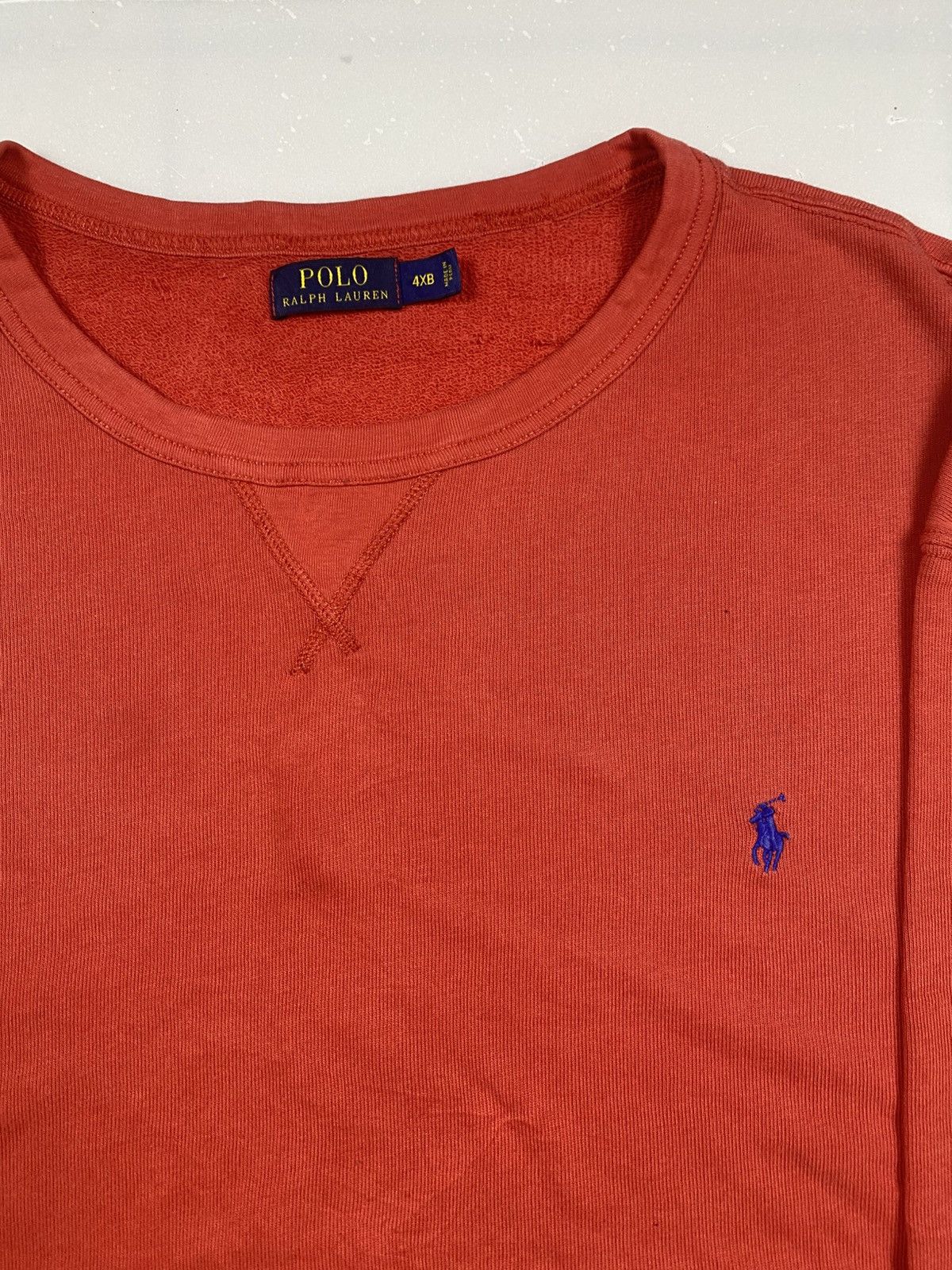 Polo Ralph Lauren Rare Plus Size 4XL Polo RL Crewneck Size US XXL / EU 58 / 5 - 2 Thumbnail