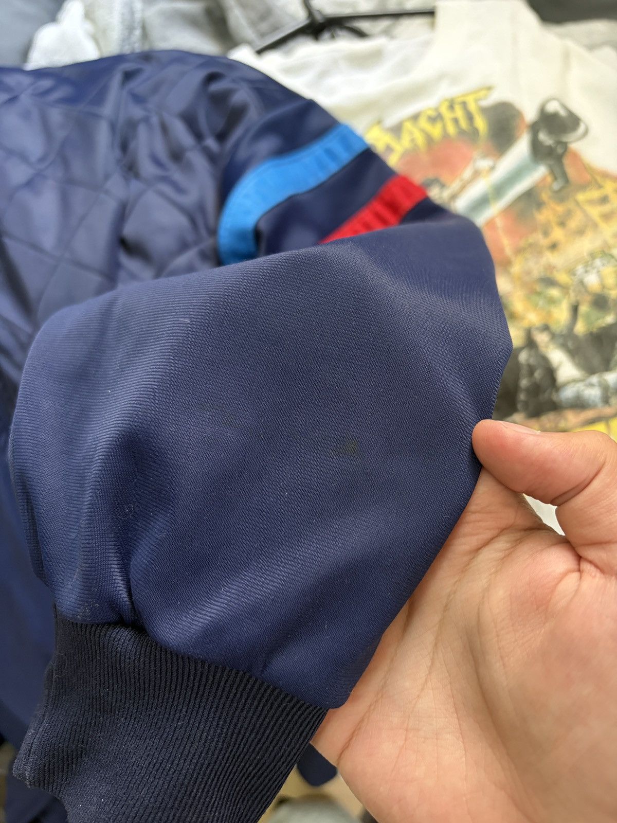 Adidas Vintage 80s Adidas Ventex Trefoil USA Olympic Track Jacket L Size US L / EU 52-54 / 3 - 15 Thumbnail