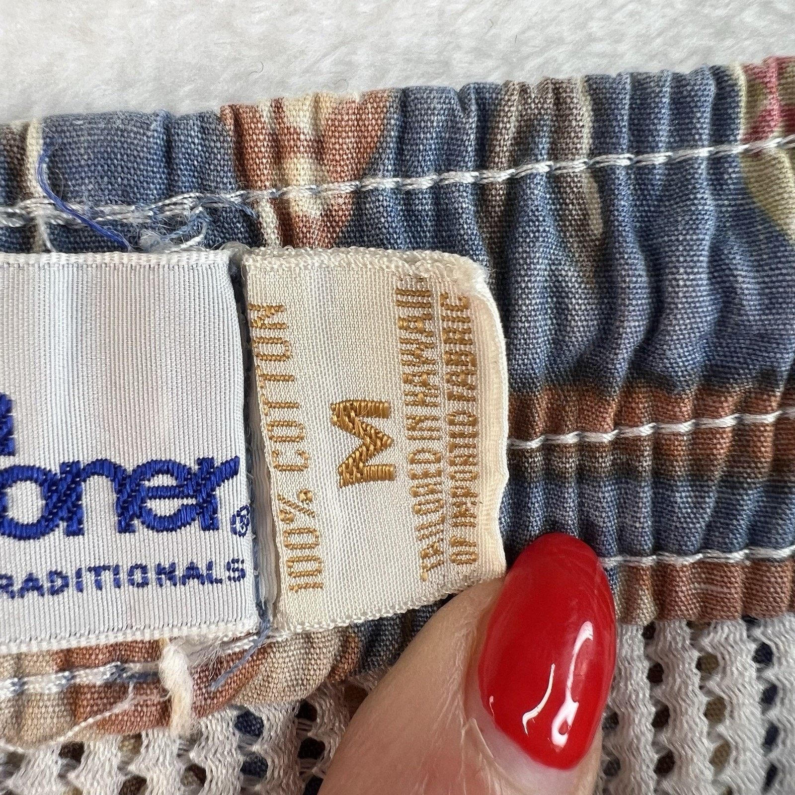 Reyn Spooner Vtg Reyn Spooner M Board Swim Shorts Trunks Fish Hawaiian Size US 32 / EU 48 - 6 Thumbnail