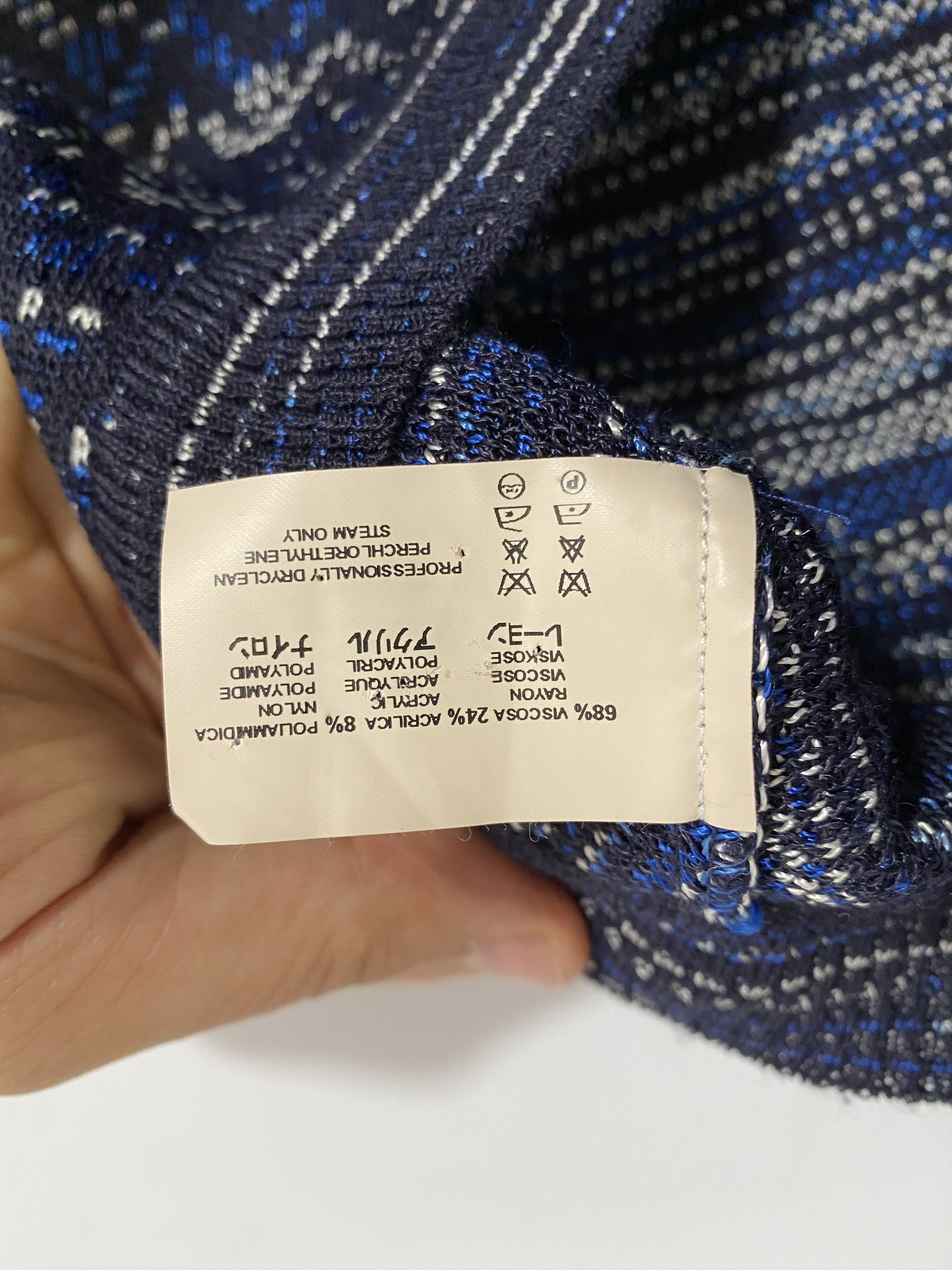 Missoni Sport Missoni Cardigan 3D Pullover Retro Size 52 L Jeresy Size US L / EU 52-54 / 3 - 13 Thumbnail