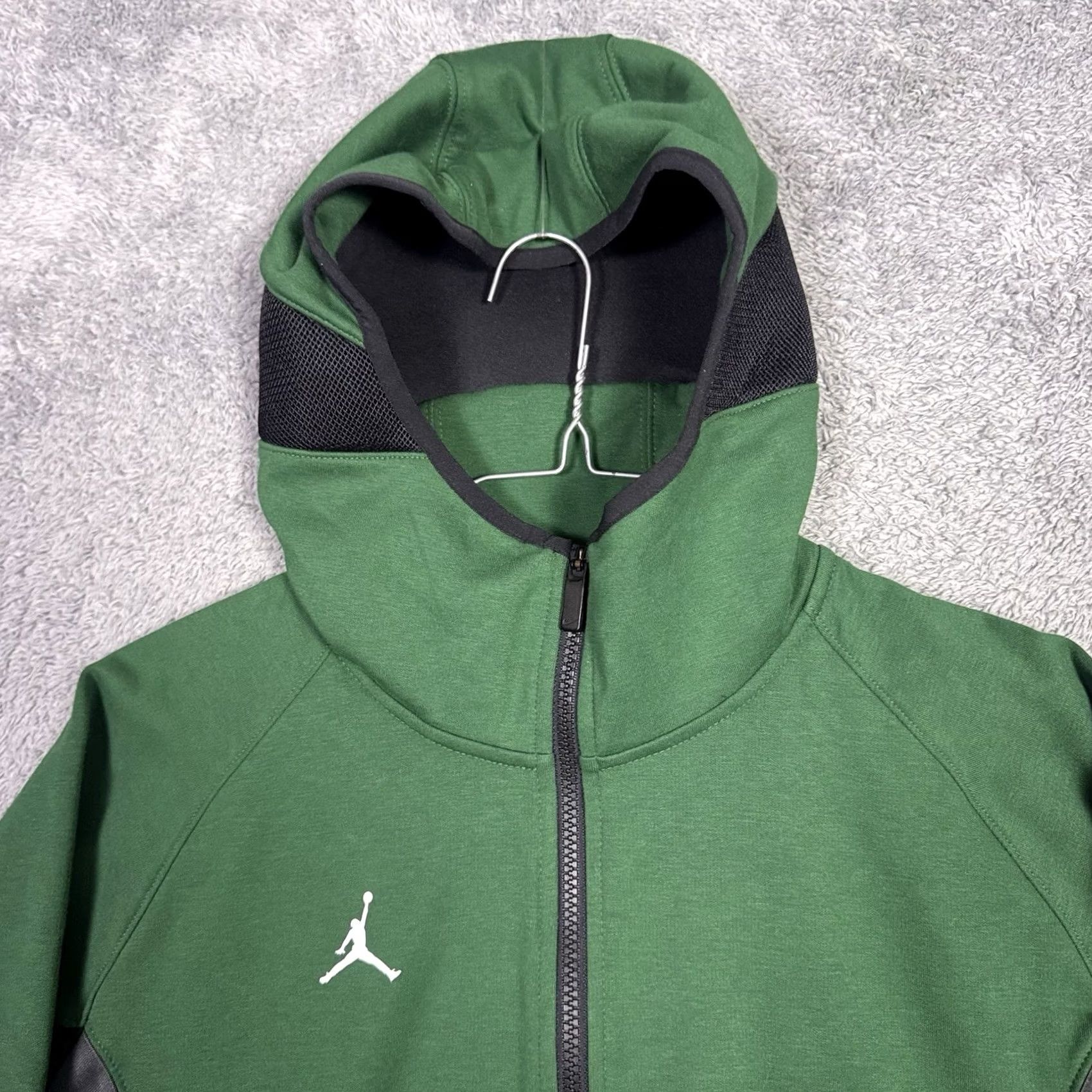Jordan Brand Jordan Hoodie Womens L Full Zip Showtime Therma Fit Tech Nike Jumpman Sweatshirt Size L / US 10 / IT 46 - 4 Thumbnail