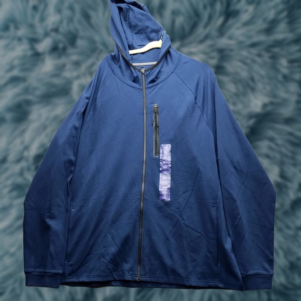 Vintage Member's Mark Golf Hoodie Mens XXL Blue Long Sleeve Full Zip Hoodie Size US XXL / EU 58 / 5 - 1 Thumbnail