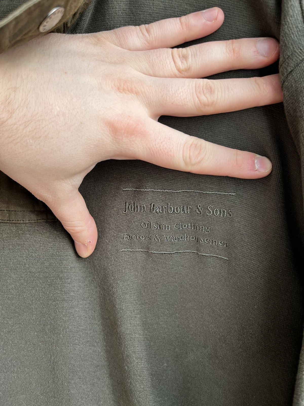 Barbour × Vintage Barbour John Dasbour & Sons hoodie wax vintage Size US XXL / EU 58 / 5 - 7 Thumbnail
