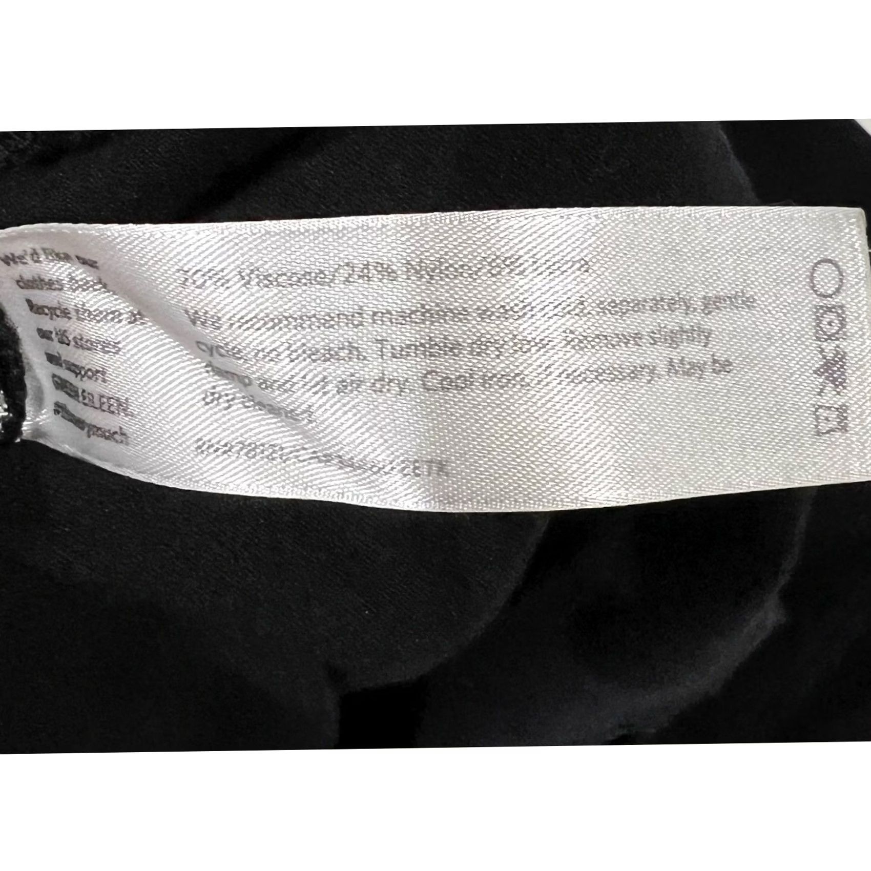 Eileen Fisher Eileen Fisher Black Pants Crepe Pull-on High Rise Elastic Waist Stretch Size M Womens Chino Straight 34In Length 26.5In Inseam Size 32" / US 10 / IT 46 - 7 Thumbnail