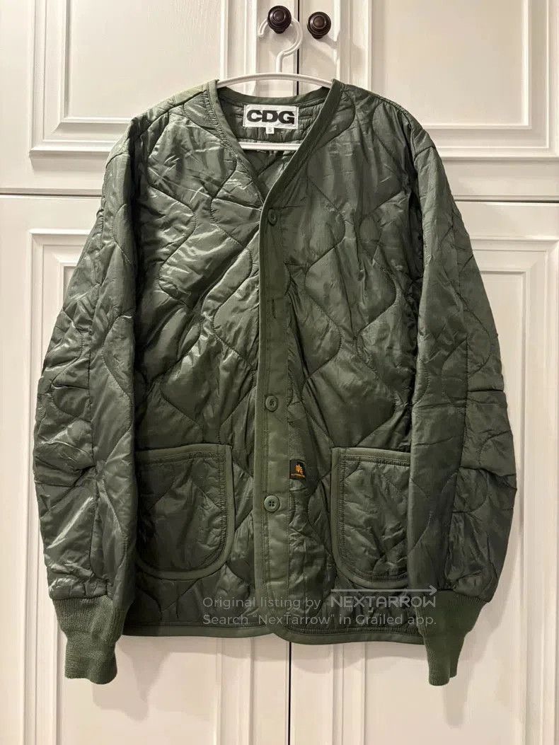 Comme des Garcons Comme des Garcons CDG Quilted Jacket. Size US S / EU 44-46 / 1 - 1 Thumbnail