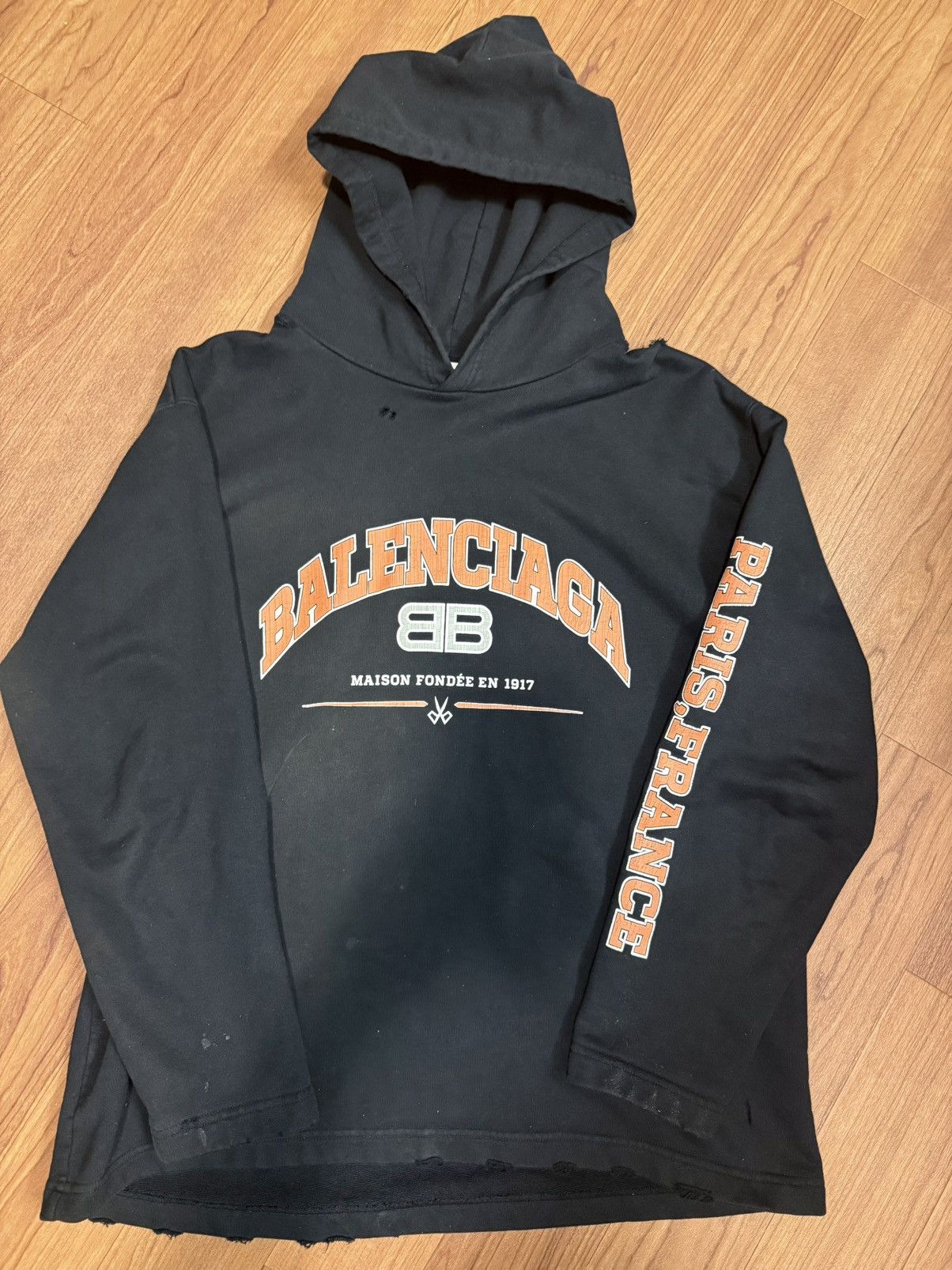 Balenciaga Maison Fondee hoodie