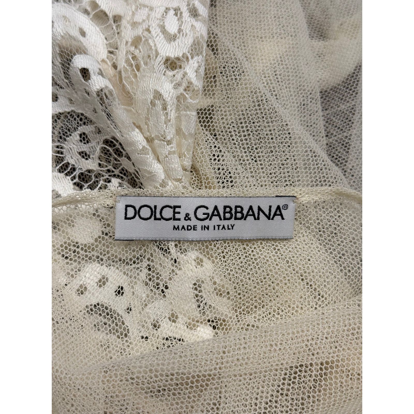 Dolce & Gabbana 1998 Dolce & Gabbana sheer runway butterfly top Size M / US 6-8 / IT 42-44 - 7 Thumbnail