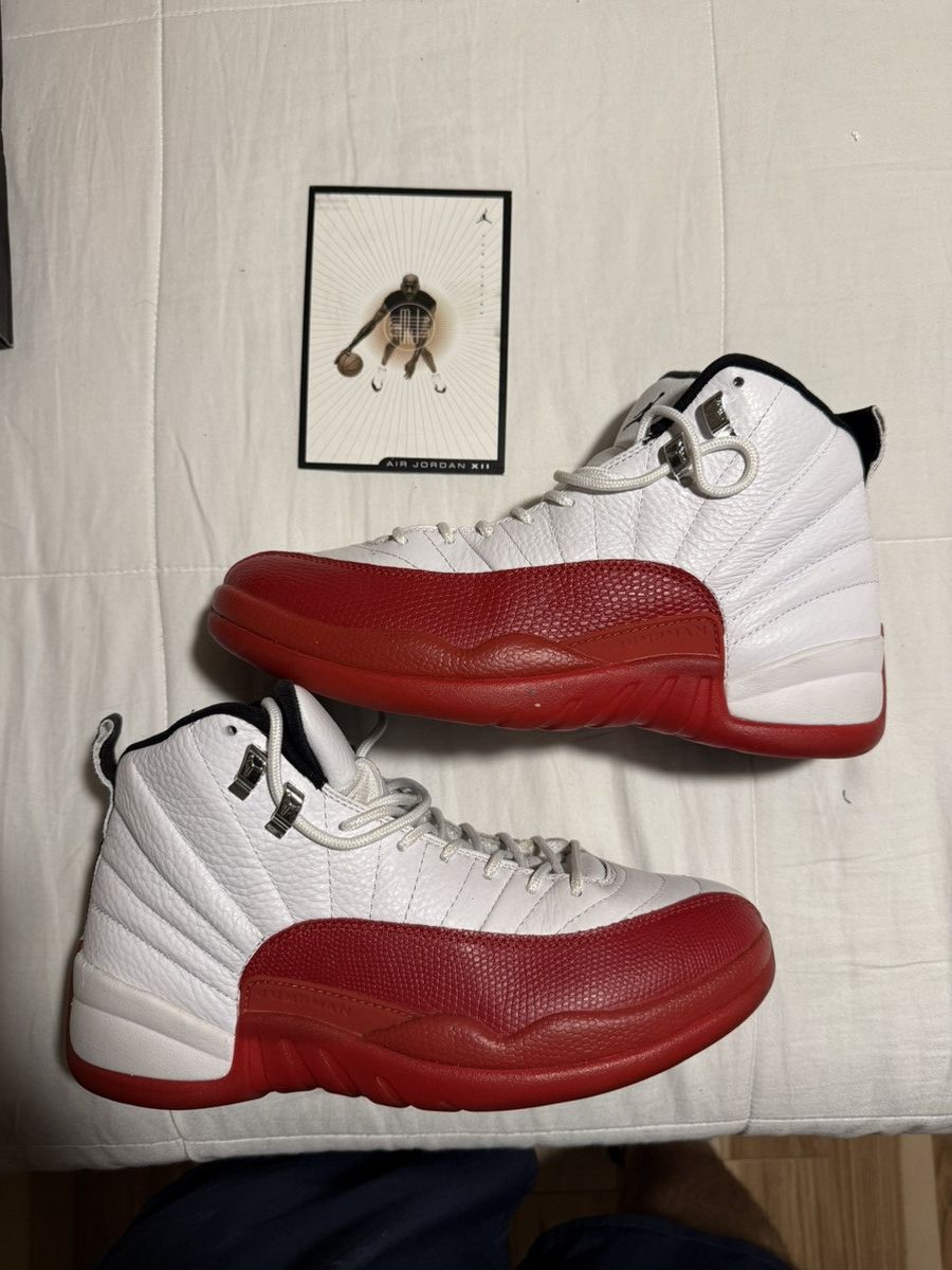 Jordan Brand Jordan 12 Retro Cherry Size US 9.5 / EU 42-43 - 1 Thumbnail