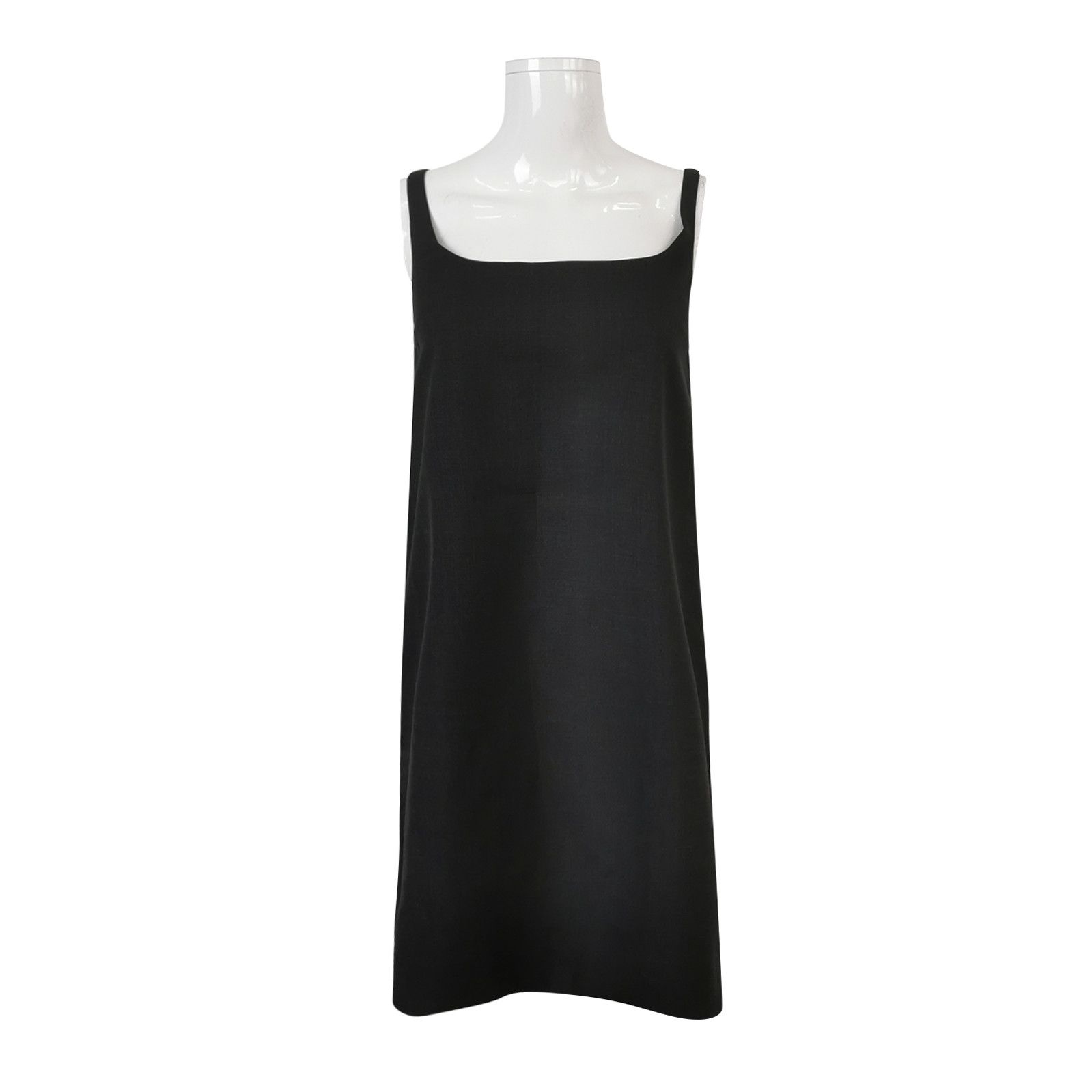 Prada Prada Wool Solid Color Slip Dress 0089 Size S / US 4 / IT 40 - 1 Thumbnail