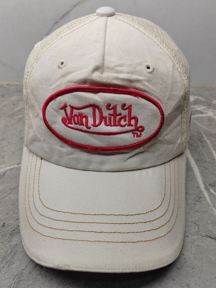 Von Dutch Vintage Von Dutch Trucker Hat Cap (S-M Size) Size ONE SIZE - 2 Thumbnail