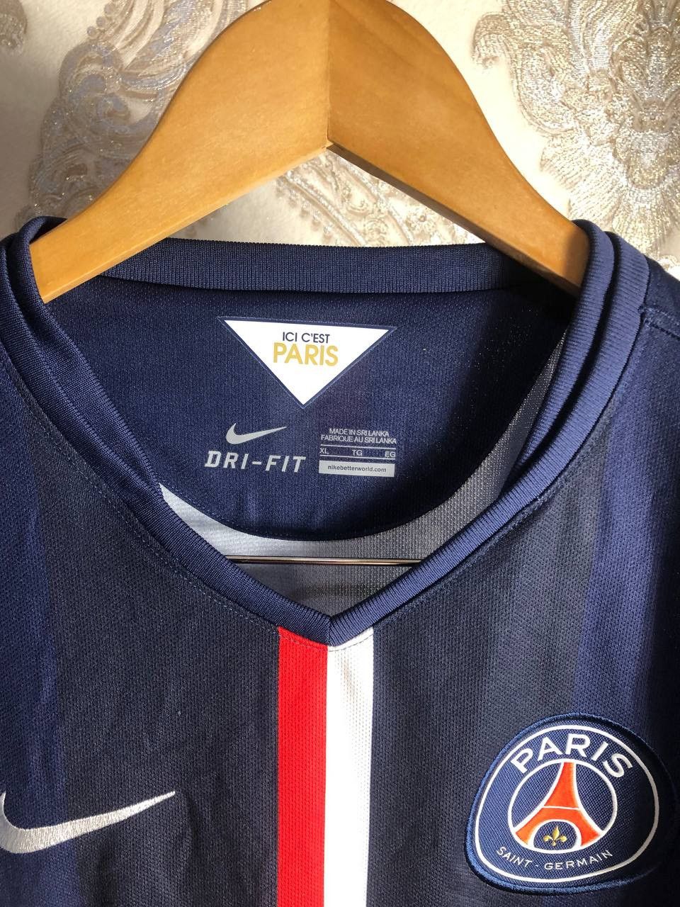Nike VINTAGE NIKE FC PSG PARIS FRANCE SOCCER JERSEY RETRO Y2K 90s Size US XL / EU 56 / 4 - 5 Thumbnail