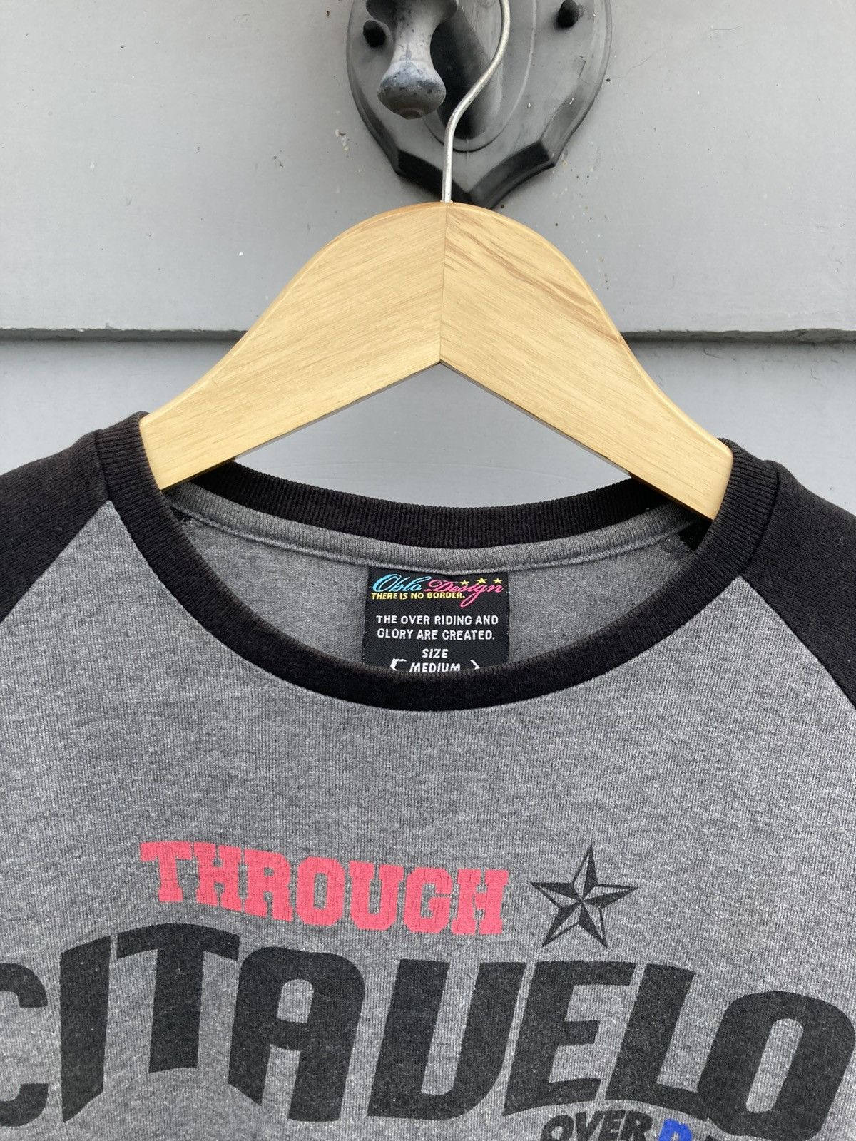 Japanese Brand × Vintage Japanese Raglan Poem Vintage Streetwear Size US M / EU 48-50 / 2 - 3 Thumbnail