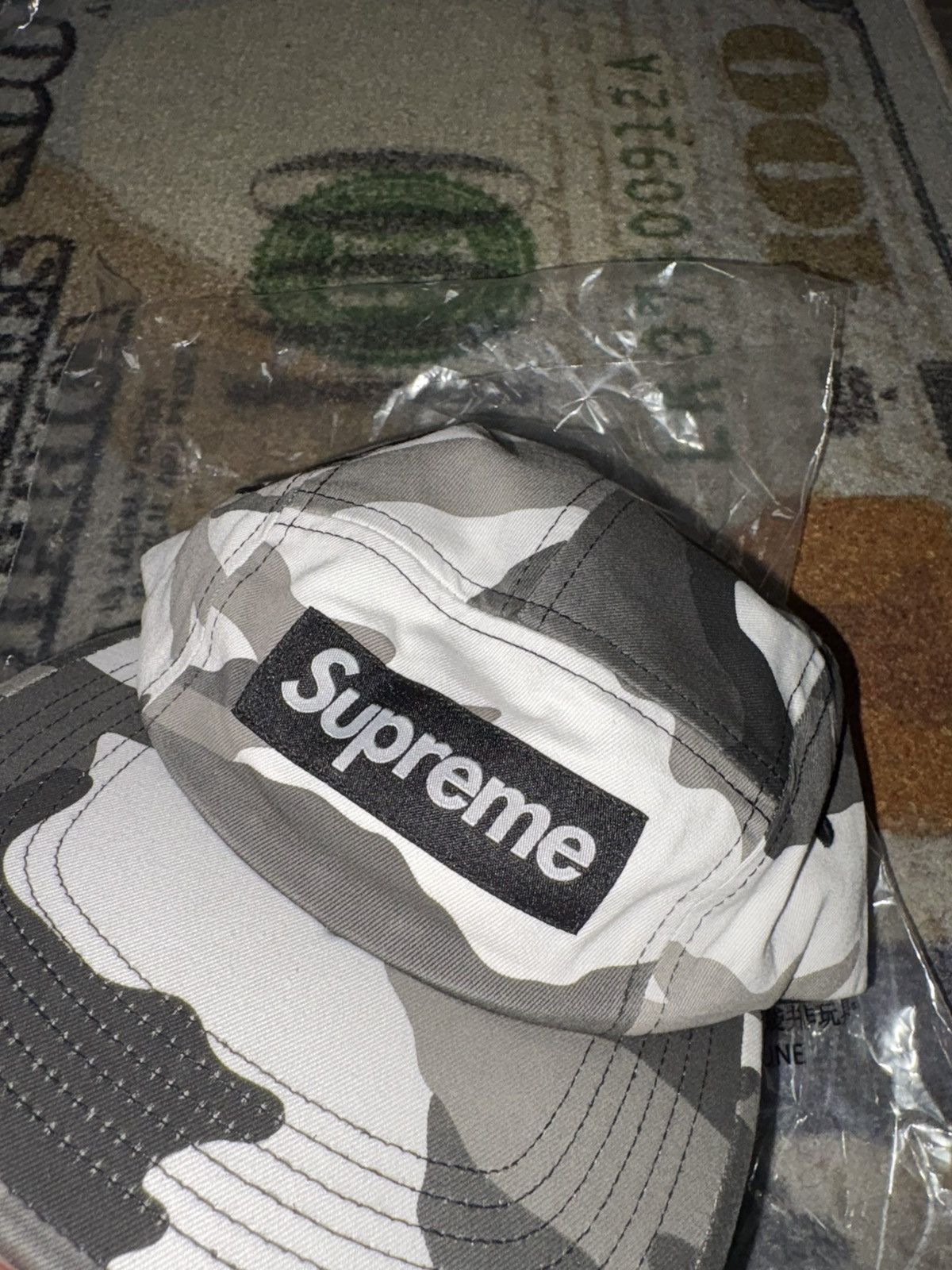 Supreme Supreme Washed Chino Twill Camp Cap Snow Camo (SS26) Size ONE SIZE - 2 Thumbnail