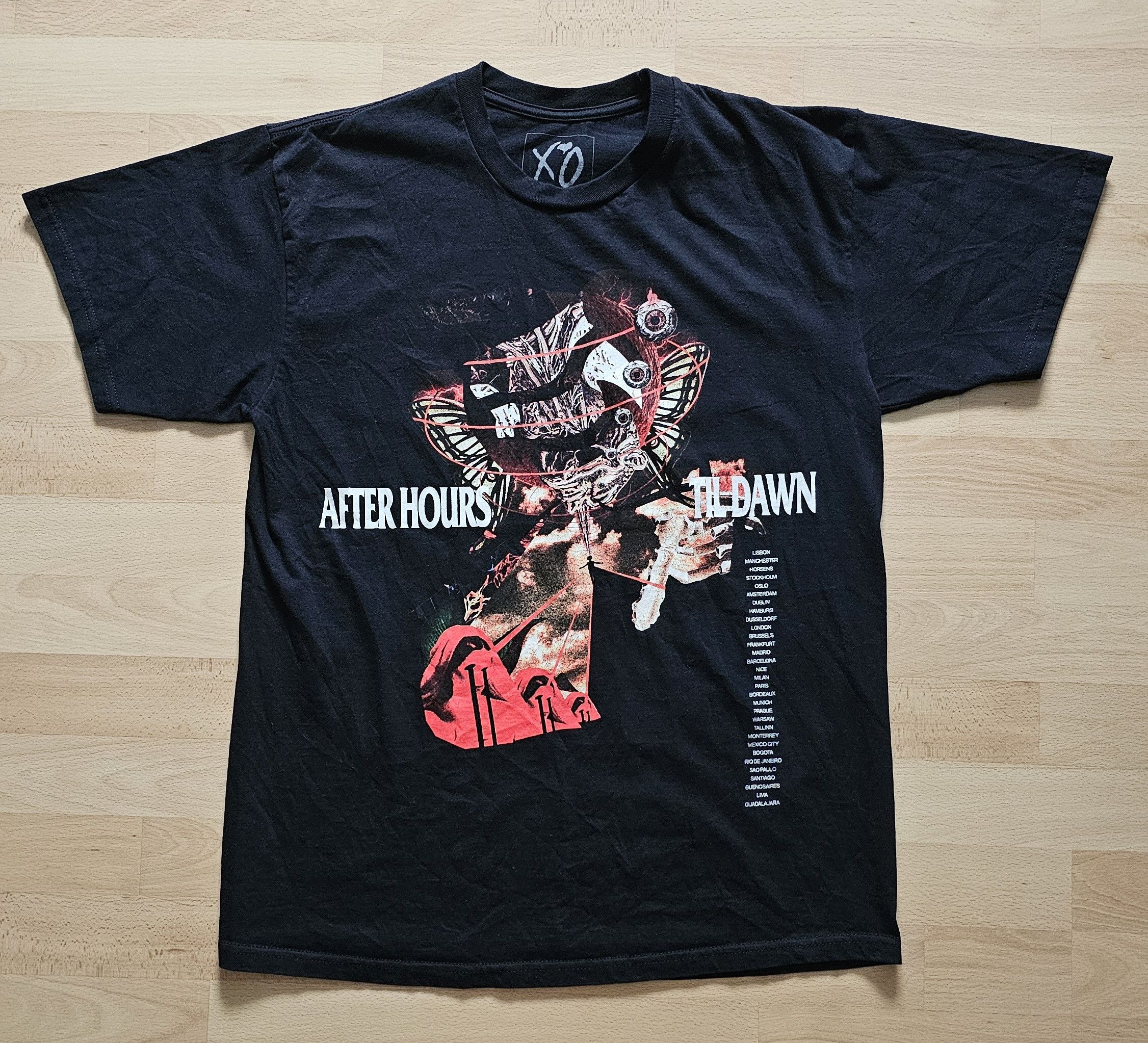The Weeknd × XO The Weeknd XO After Hours Til Dawn Tour Shirt Size US L / EU 52-54 / 3 - 1 Thumbnail