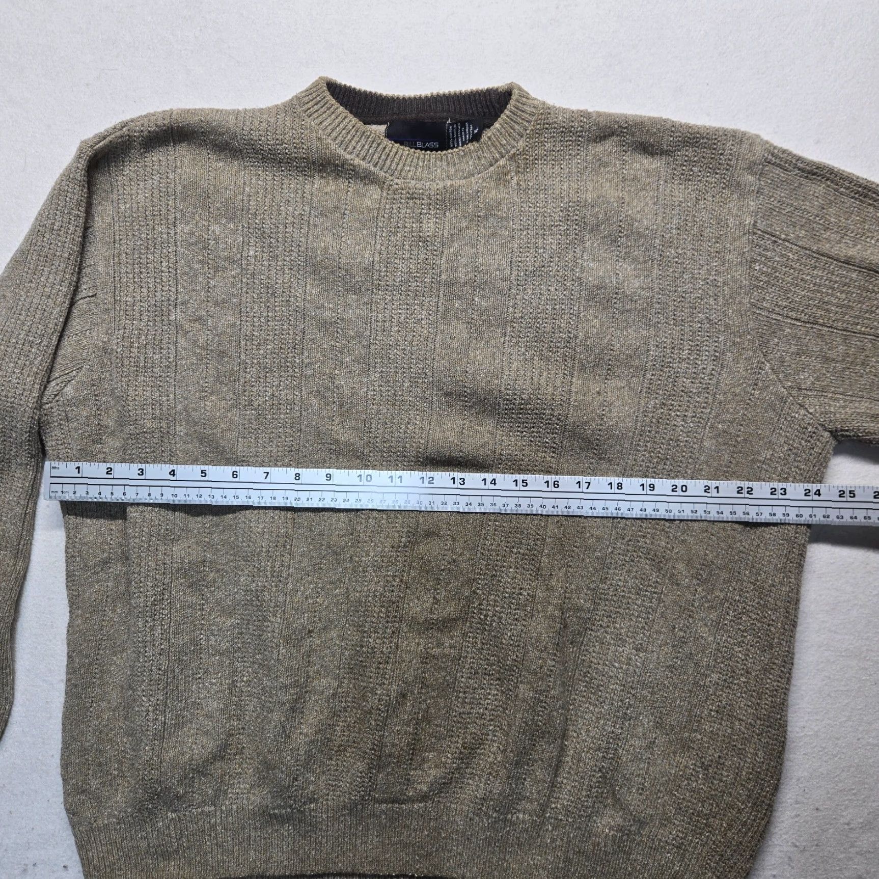 Vintage Bass Sweater Adult XL Brown Crewneck Knit Cotton Pullover Mens Size US XL / EU 56 / 4 - 4 Thumbnail