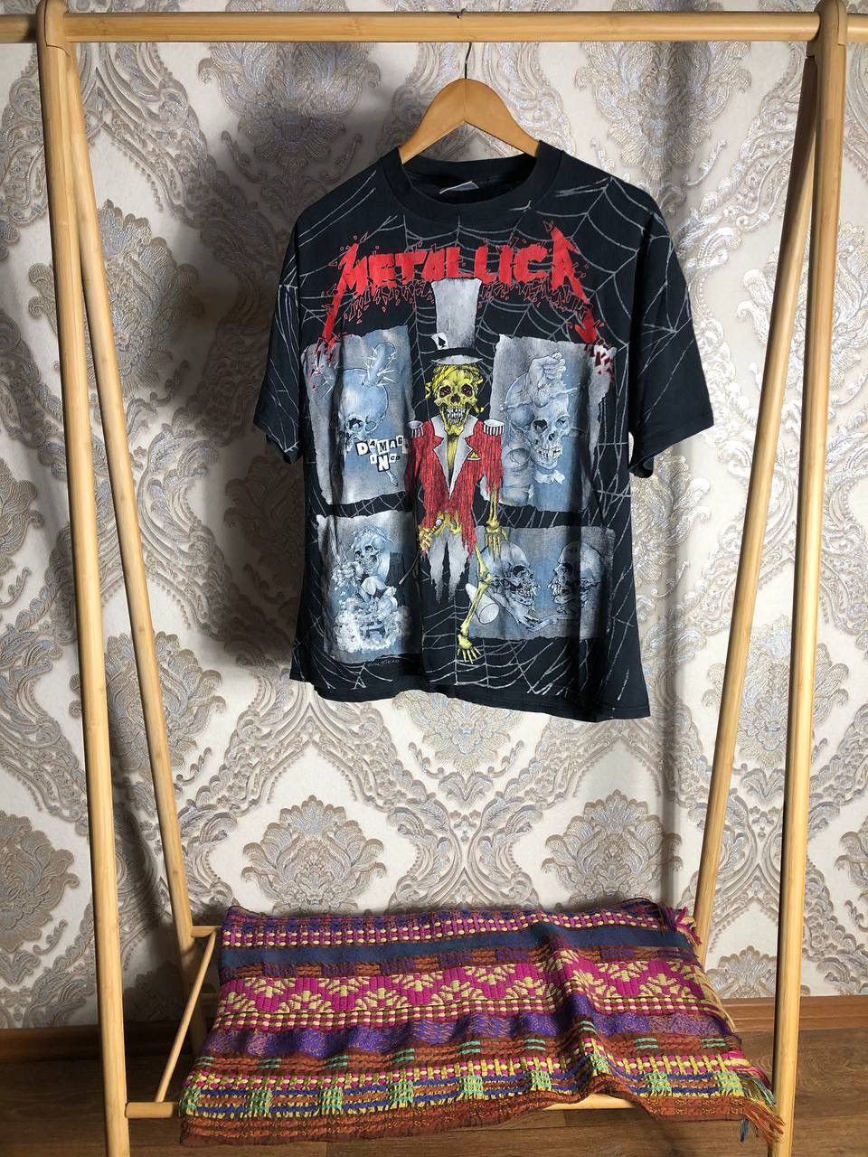 Brockum VERY RARE BROCKUM METALLICA 1992 ROCK T-SHIRT BAND RETRO 90s Size US XL / EU 56 / 4 - 2 Thumbnail