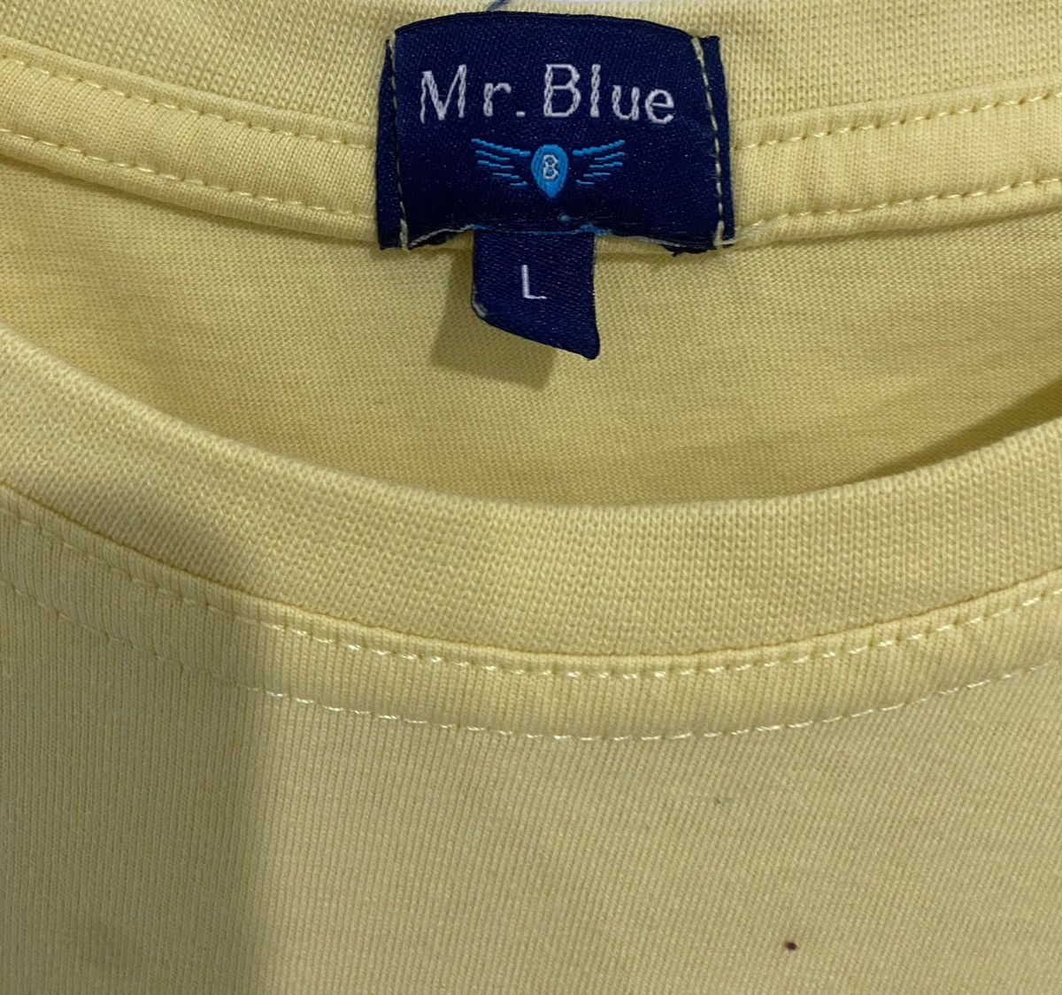 Designer × Other Mr Blue Pocket T-Shirt Size US L / EU 52-54 / 3 - 4 Thumbnail