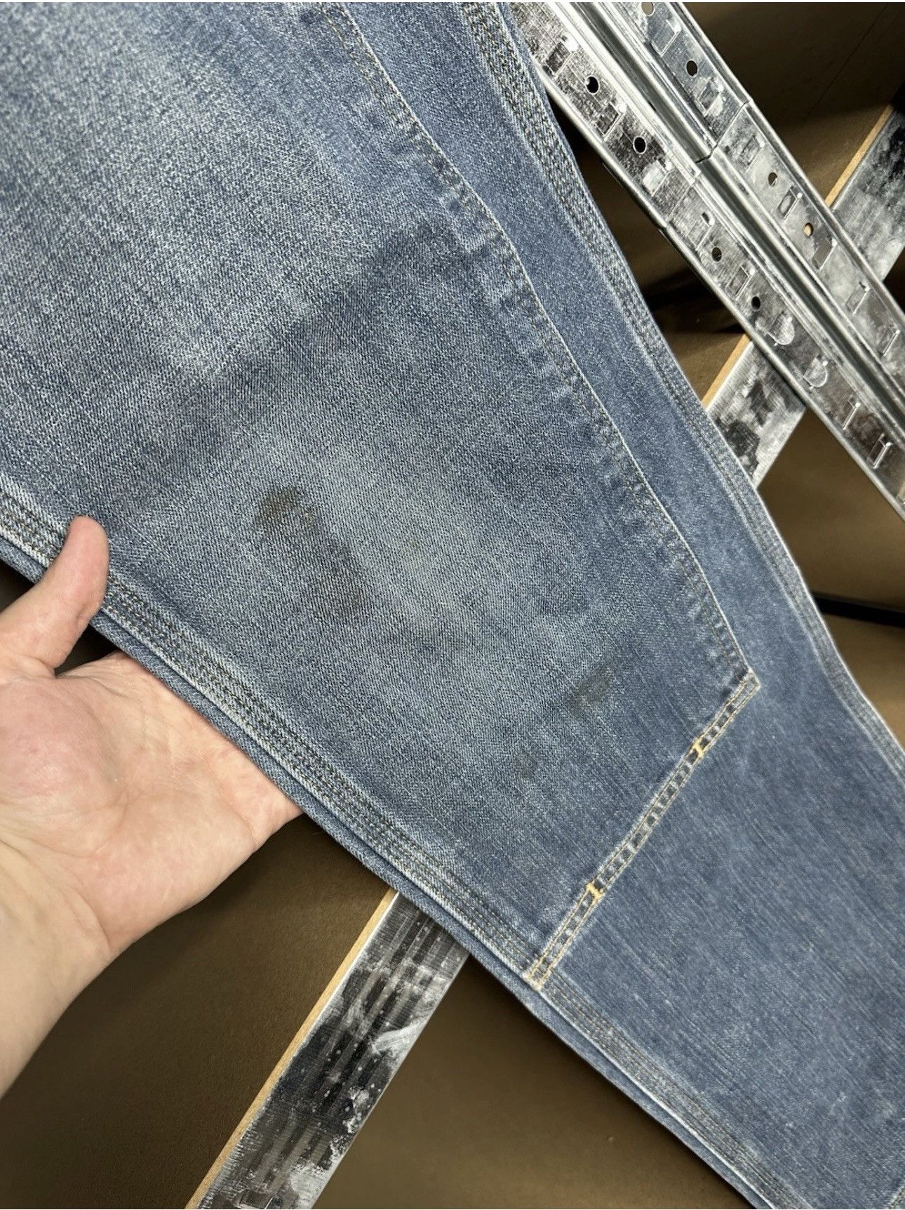 Carhartt Carhartt Jeans Denim Double Knee Carpenter Pant 36x34 Size US 36 / EU 52 - 9 Thumbnail