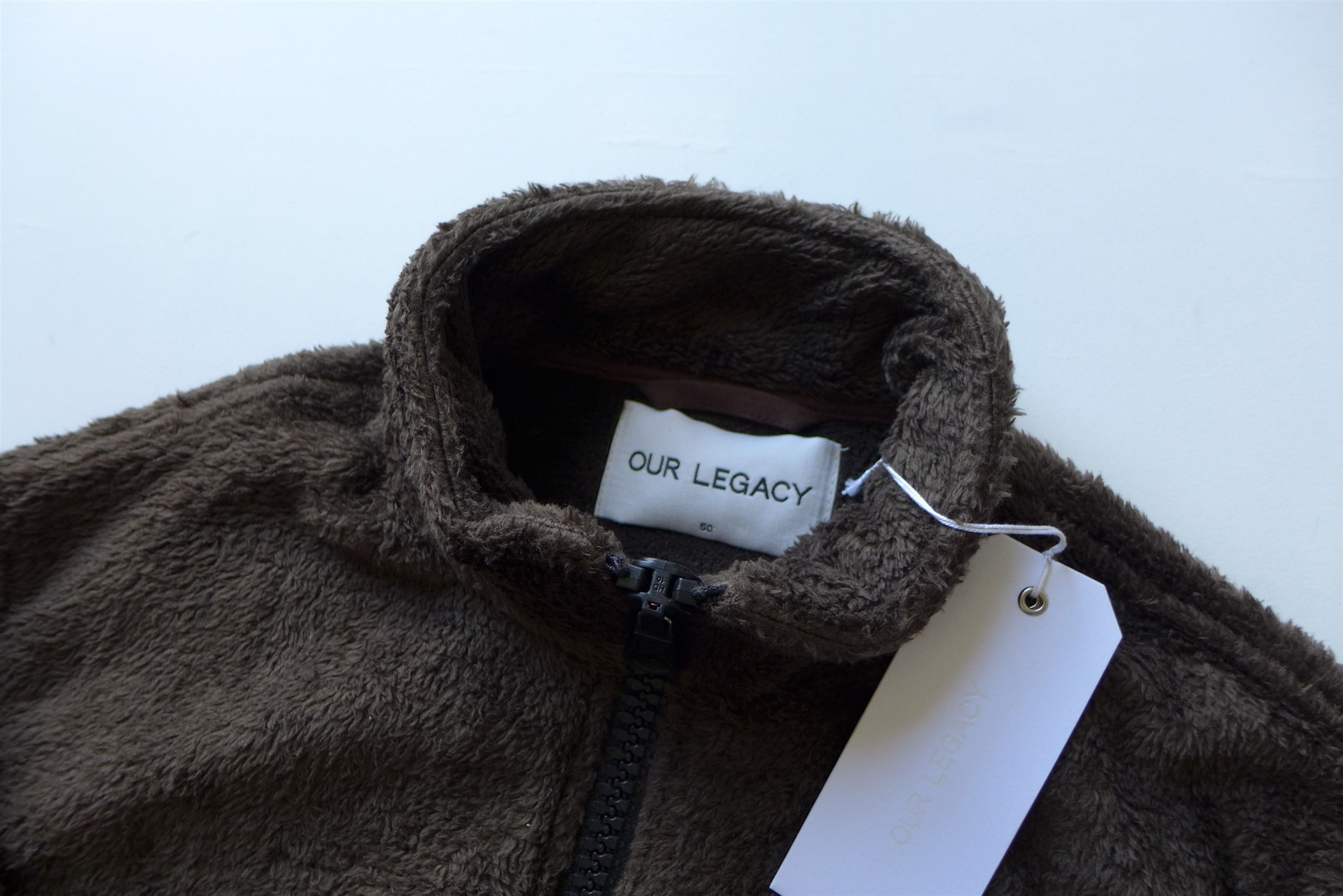 Our Legacy Our Legacy Funnel Blouson - Mudd Polarfleece Size US L / EU 52-54 / 3 - 14 Thumbnail