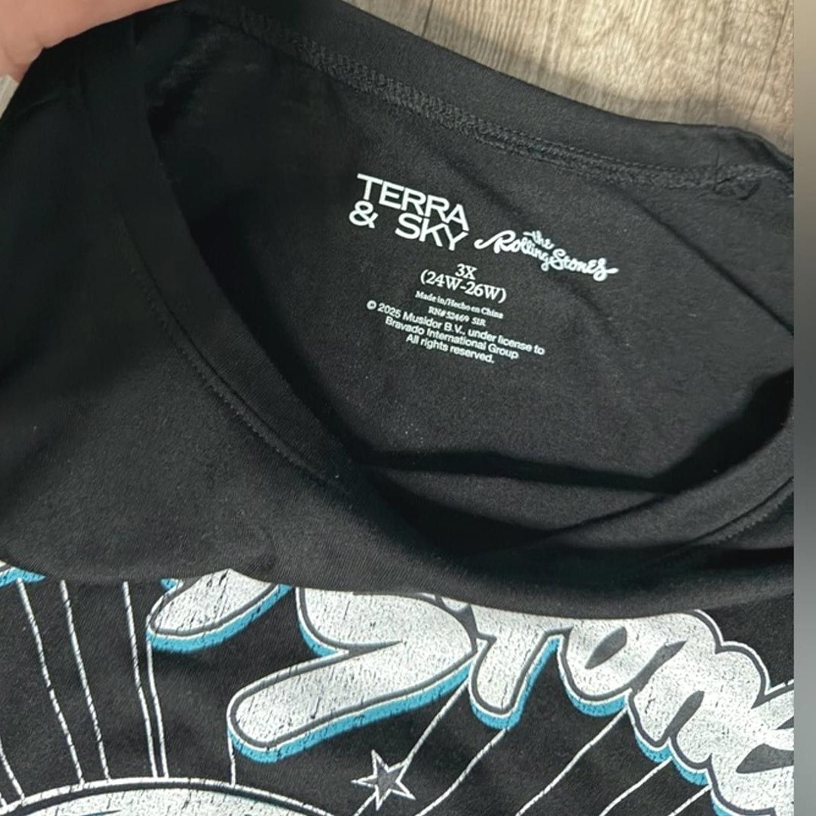 Other Rolling Stones Voodoo Lounge Black T-Shirt Size 3XL / US 20-22 - 4 Thumbnail