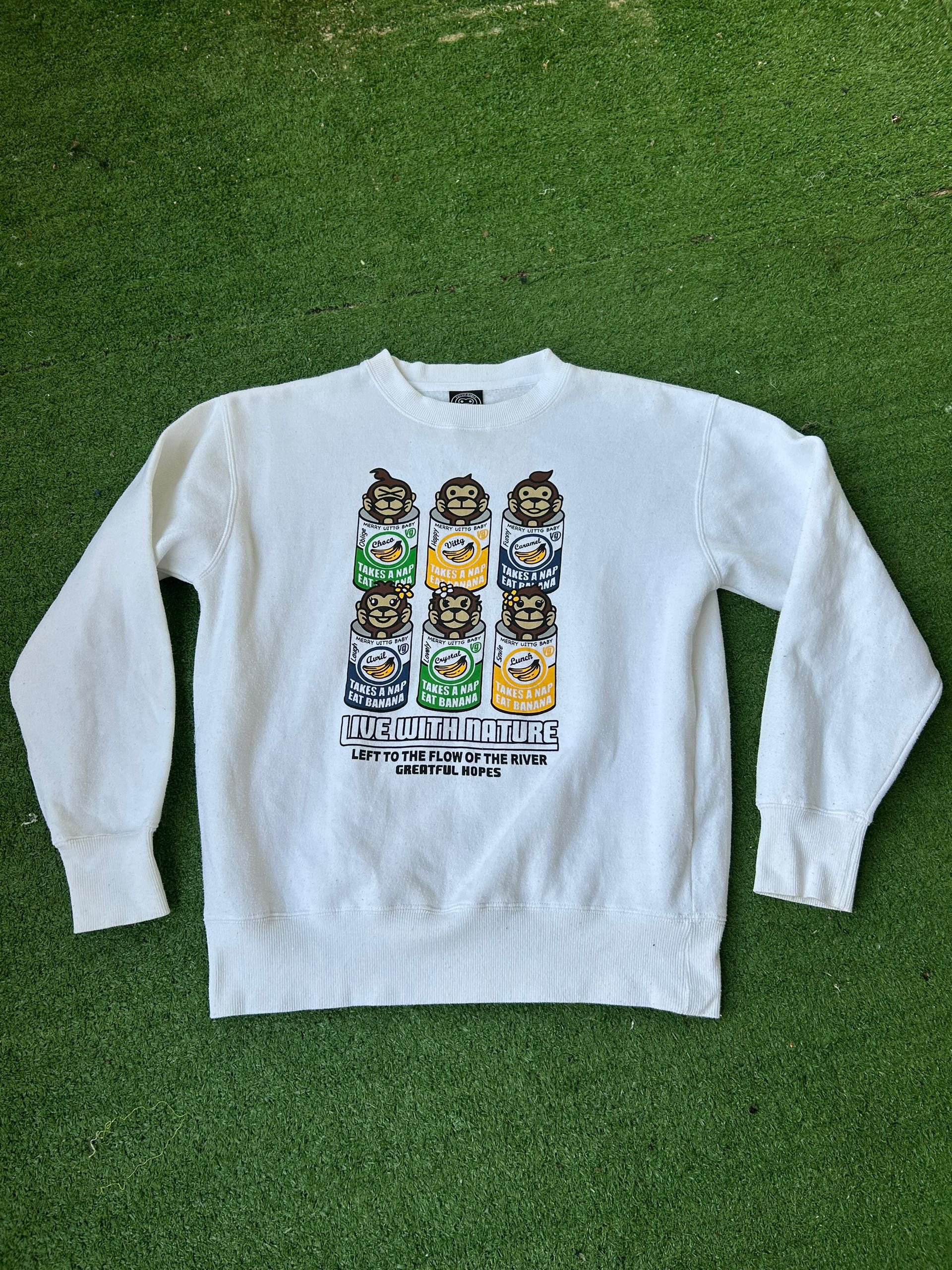Designer × Japanese Brand Live With Nature Uttig Baby Vintage Hoodies Size US M / EU 48-50 / 2 - 5 Thumbnail