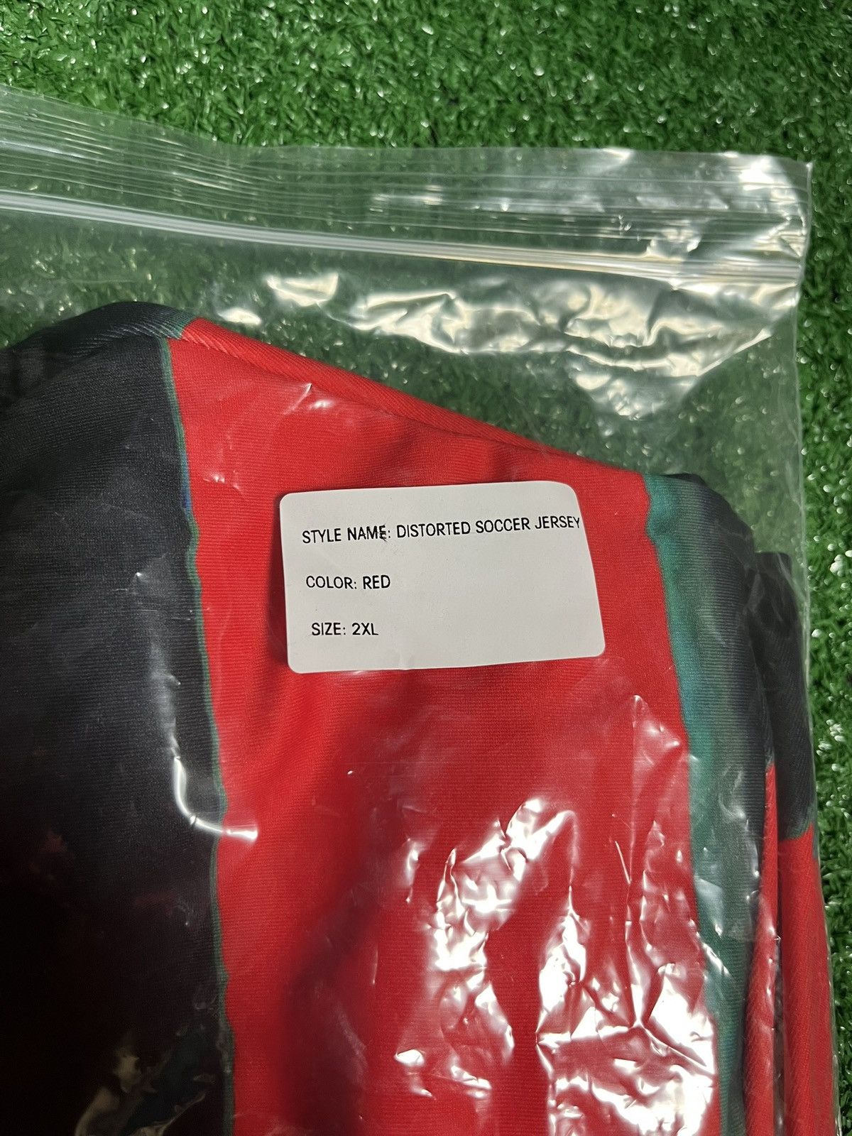 Fuck The Population BLURRED VISION SOCCER JERSEY Size US XXL / EU 58 / 5 - 8 Thumbnail