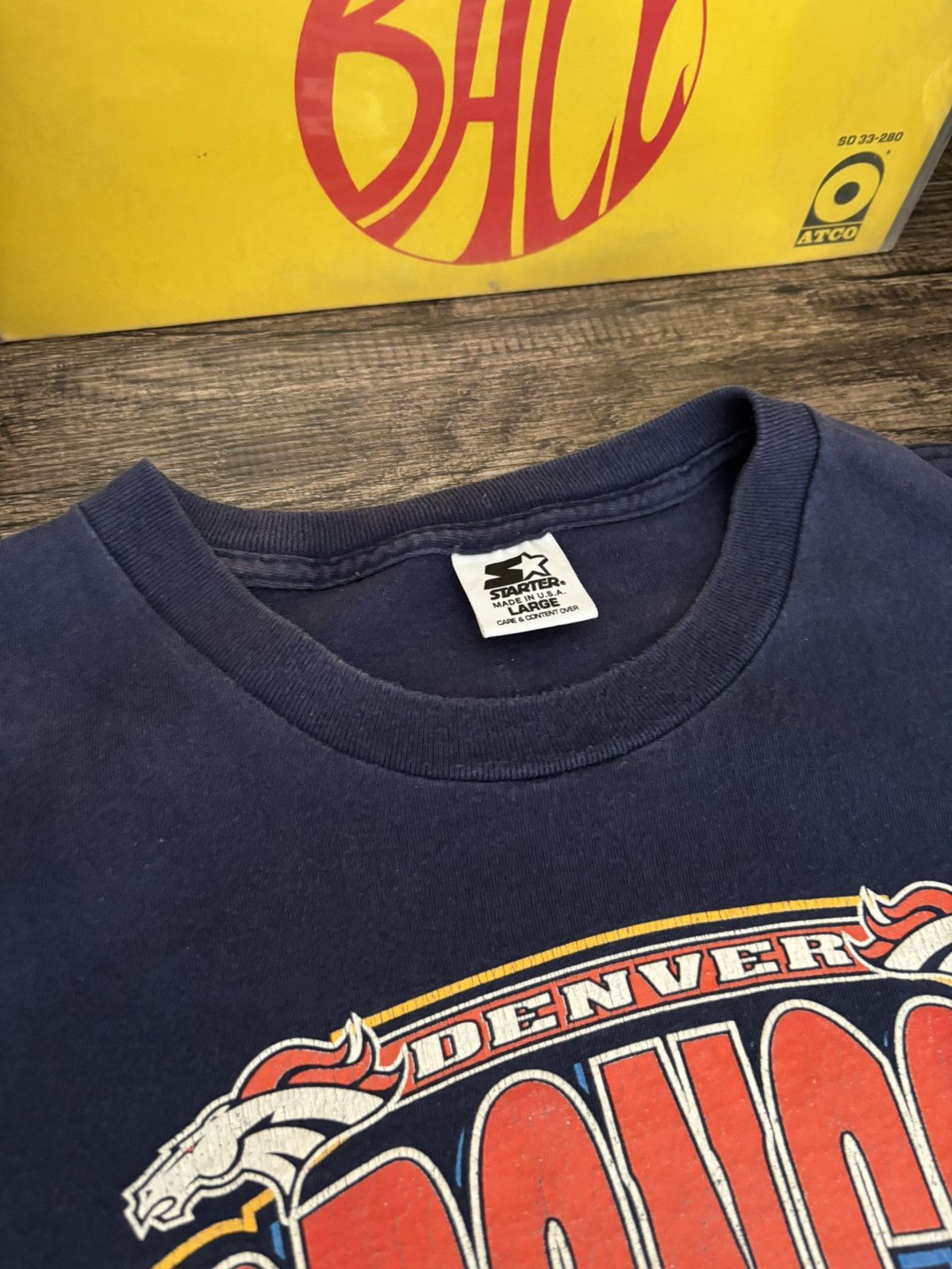 Starter 1997 Denver Broncos NFL Super-bowl Champions Tee Large Size US L / EU 52-54 / 3 - 4 Thumbnail