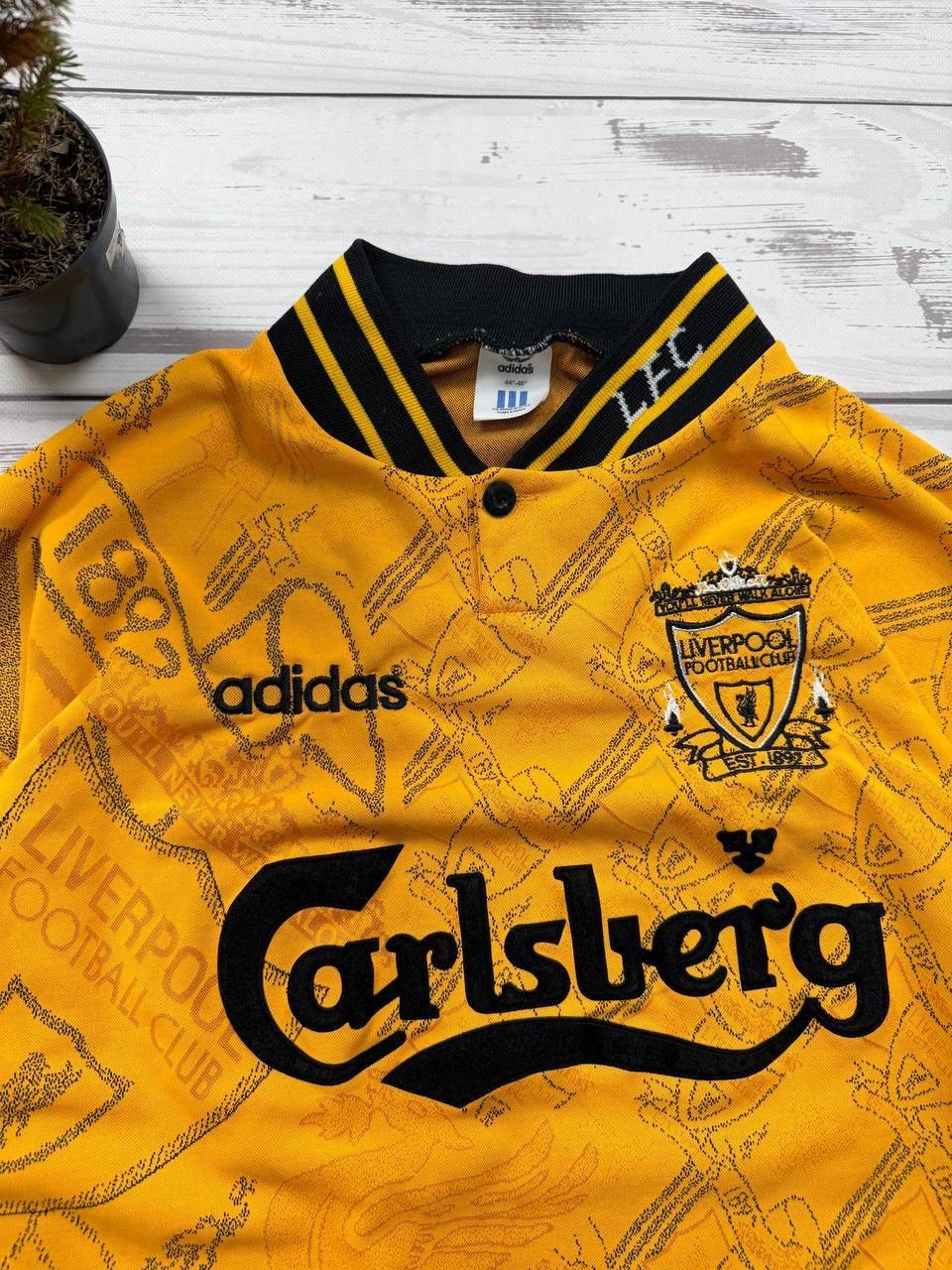 Adidas Liverpool Third Football Shirt 1994/96 Adults XL Adidas B51 Size US XL / EU 56 / 4 - 3 Thumbnail