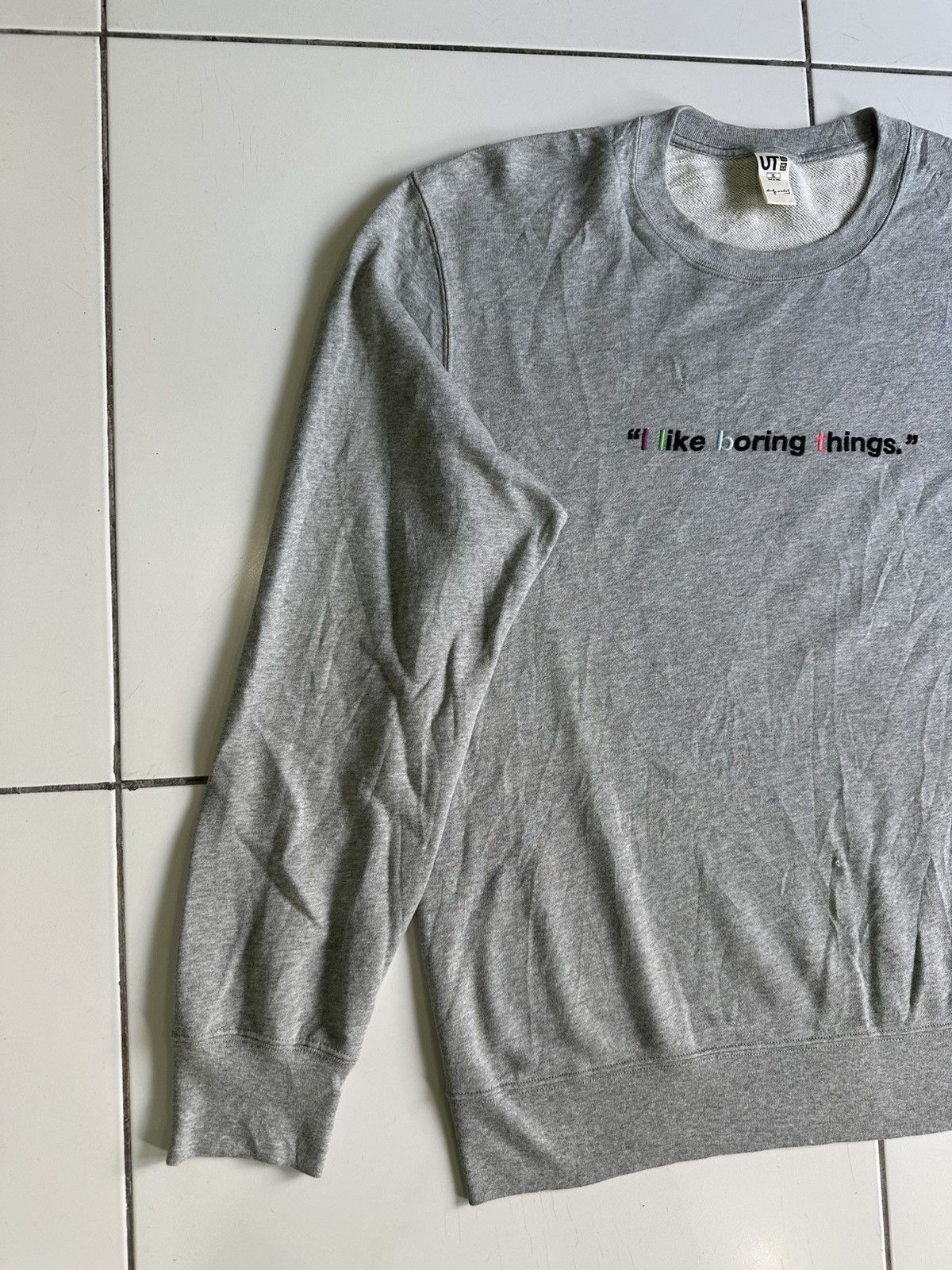 Andy Warhol × Uniqlo Uniqlo by andy warhol i like boring thing Crewneck Size US XL / EU 56 / 4 - 2 Thumbnail