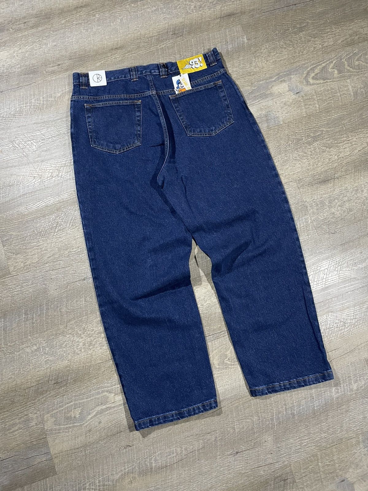 Polar Skate Co. × Vintage Polar Skate Co. ’93 Denim Pants – Dark Blue, W36x32, New Size US 36 / EU 52 - 9 Thumbnail